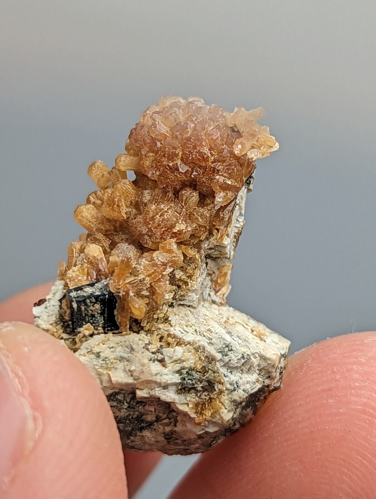 Stilbite Albite + unknowns - 3M Quarry Little Rock Arkansas RARE old stock - Collectibles:Rocks Fossils &