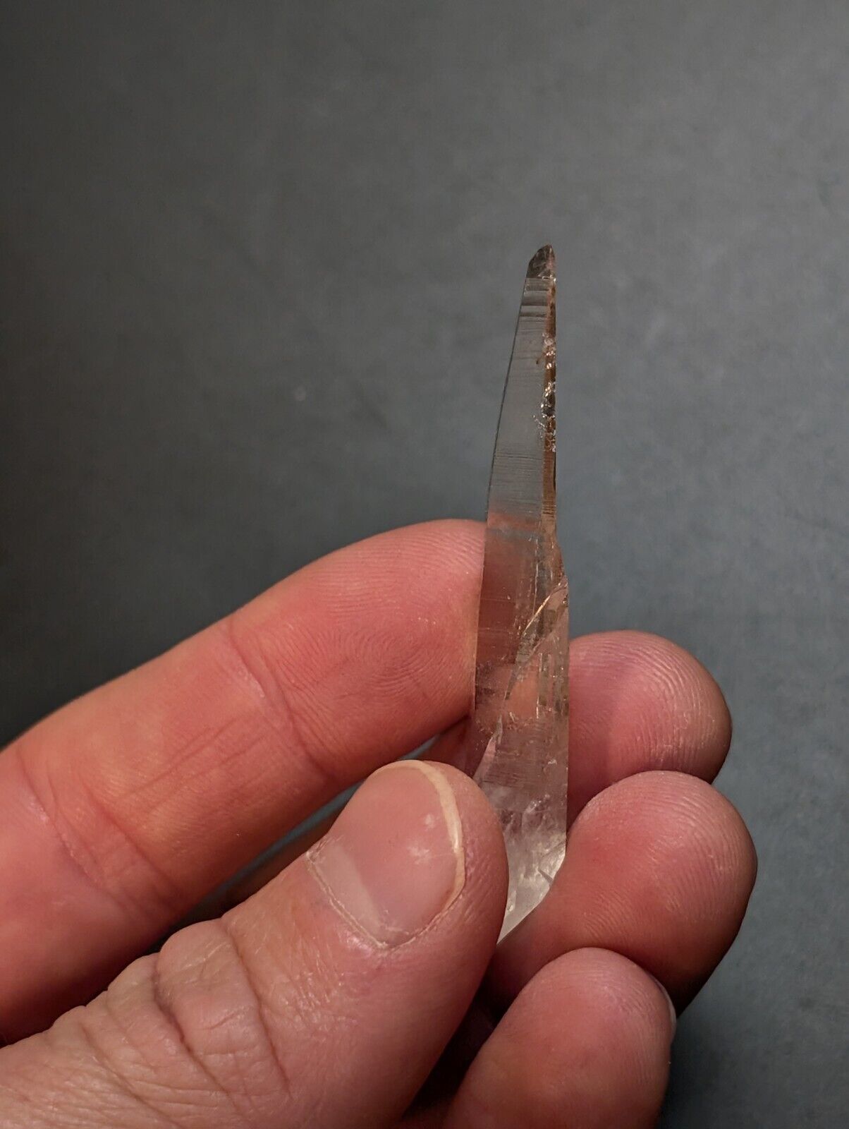Tessin Quartz Crystal Point Old Stock Garland County Arkansas ooak - Collectibles:Rocks Fossils & Minerals:Crystals