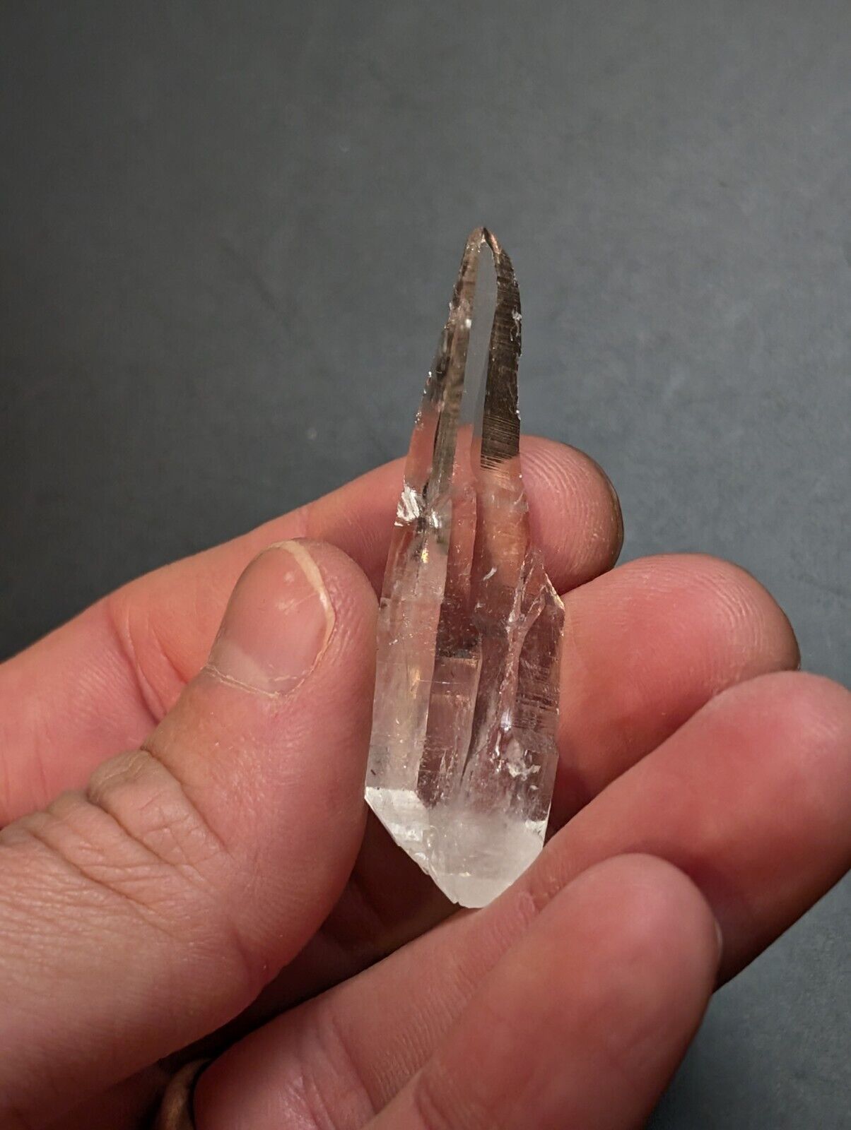 Tessin Quartz Crystal Point Old Stock Garland County Arkansas ooak - Collectibles:Rocks Fossils & Minerals:Crystals