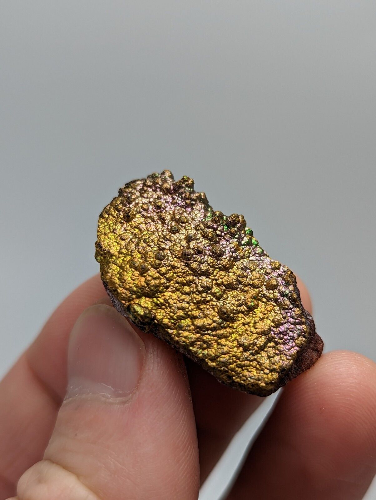 Turgite Graves Mountain Lincolnton Georgia USA Natural Rainbows - Collectibles:Rocks Fossils & Minerals:Crystals