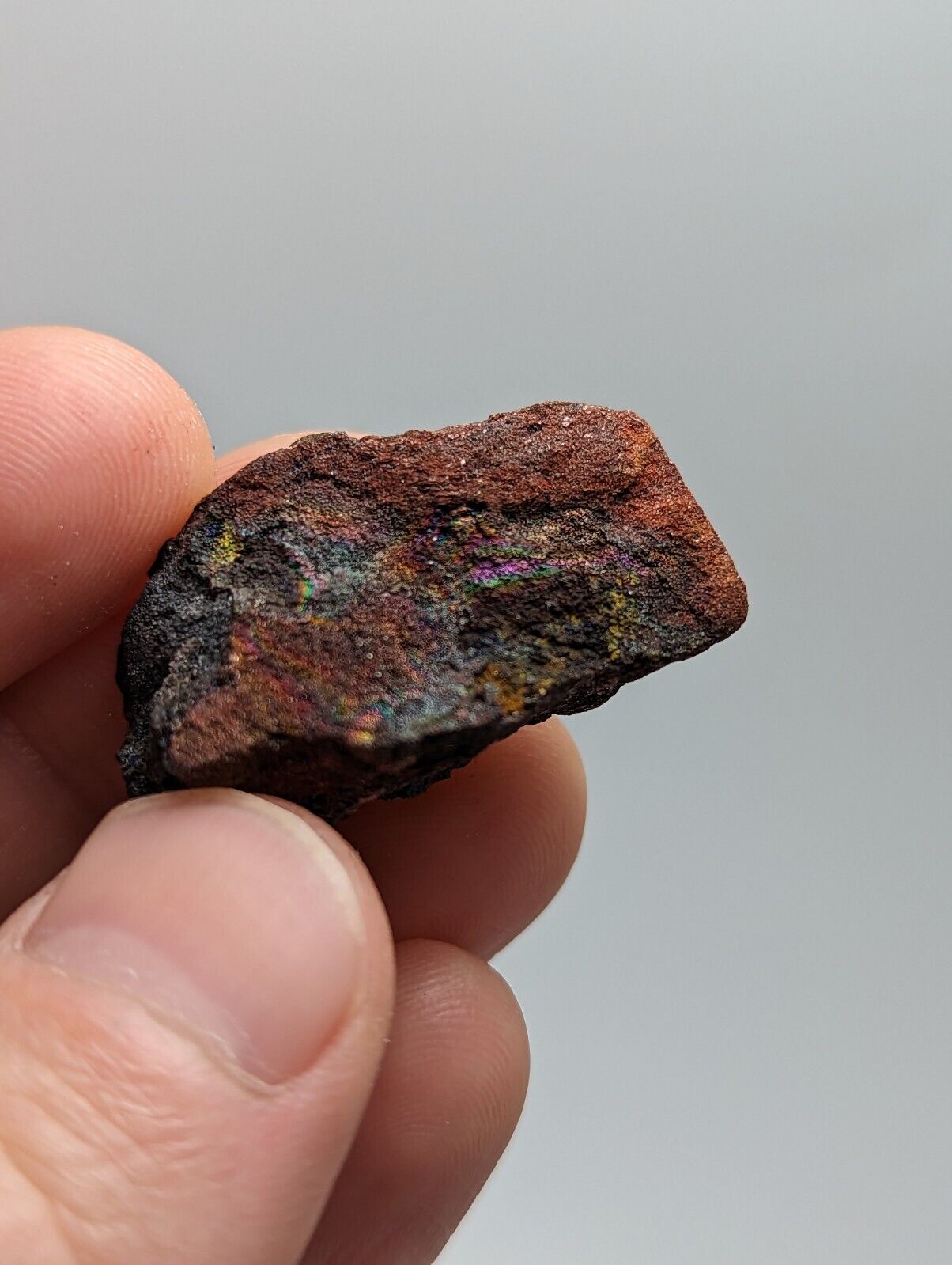 Turgite Graves Mountain Lincolnton Georgia USA Natural Rainbows - Collectibles:Rocks Fossils & Minerals:Crystals
