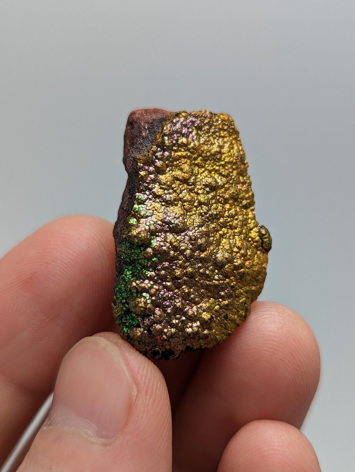 Turgite Graves Mountain Lincolnton Georgia USA Natural Rainbows - Collectibles:Rocks Fossils & Minerals:Crystals