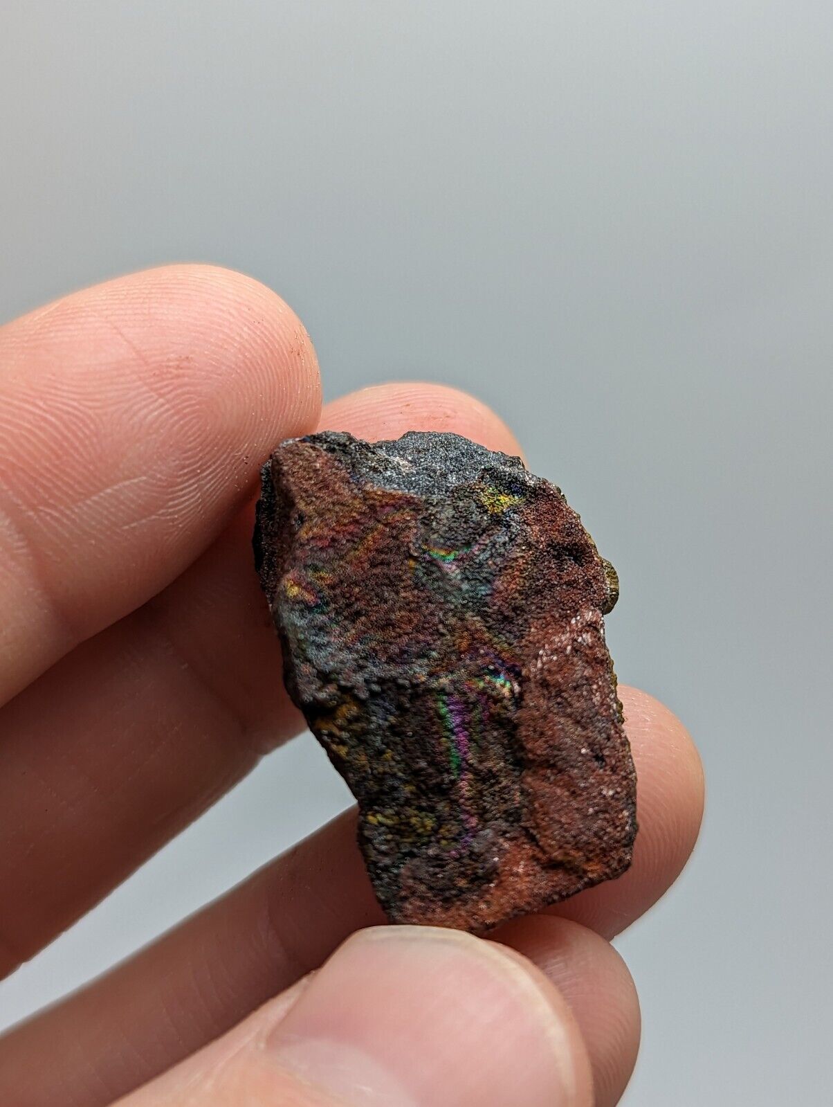 Turgite Graves Mountain Lincolnton Georgia USA Natural Rainbows - Collectibles:Rocks Fossils & Minerals:Crystals