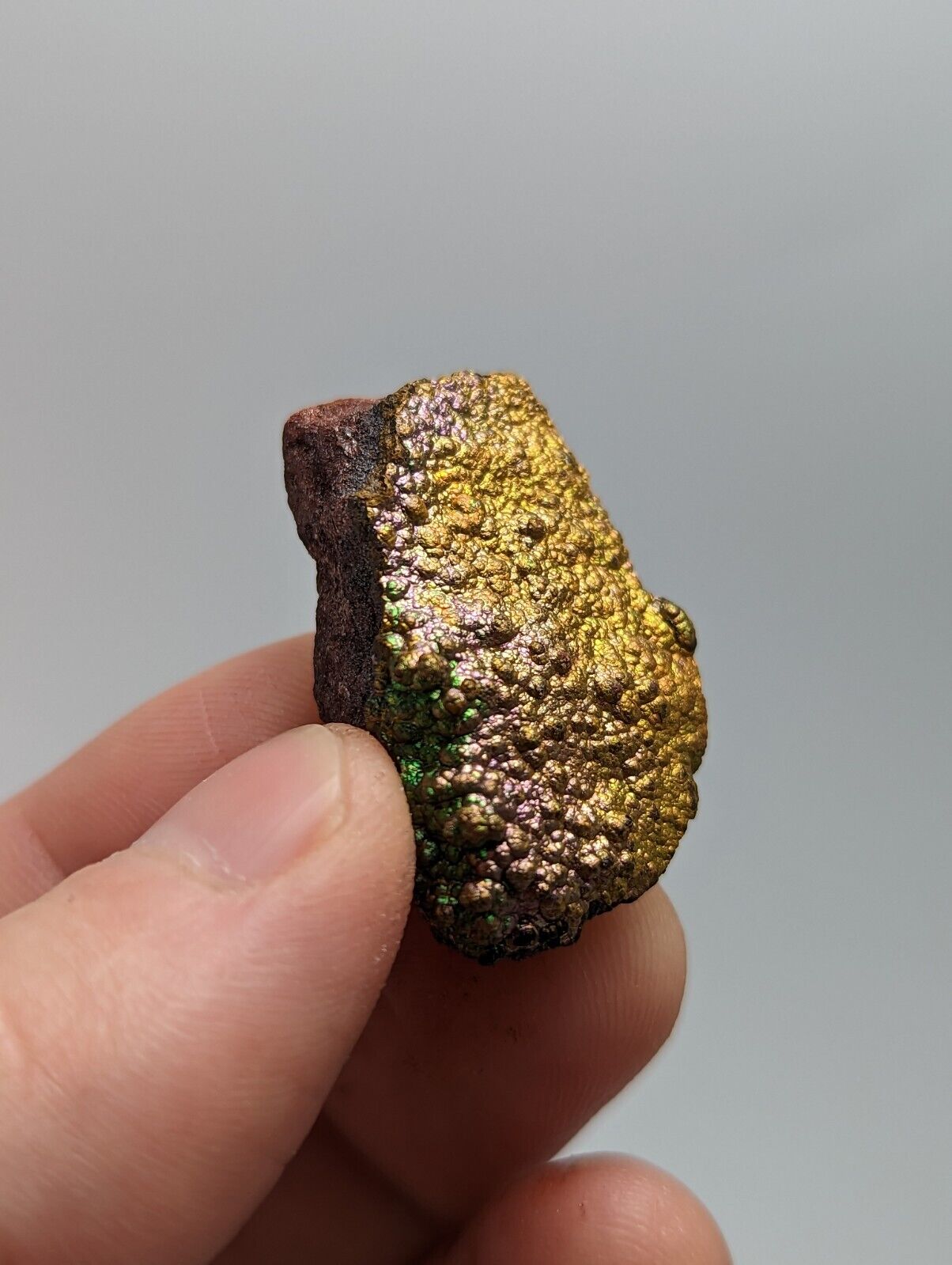 Turgite Graves Mountain Lincolnton Georgia USA Natural Rainbows - Collectibles:Rocks Fossils & Minerals:Crystals