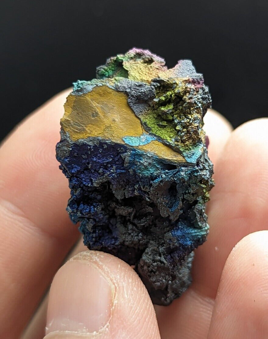 Turgite Iridescent Hematite Goethite Graves Mountain Georgia USA Old Stock - Collectibles:Rocks Fossils &