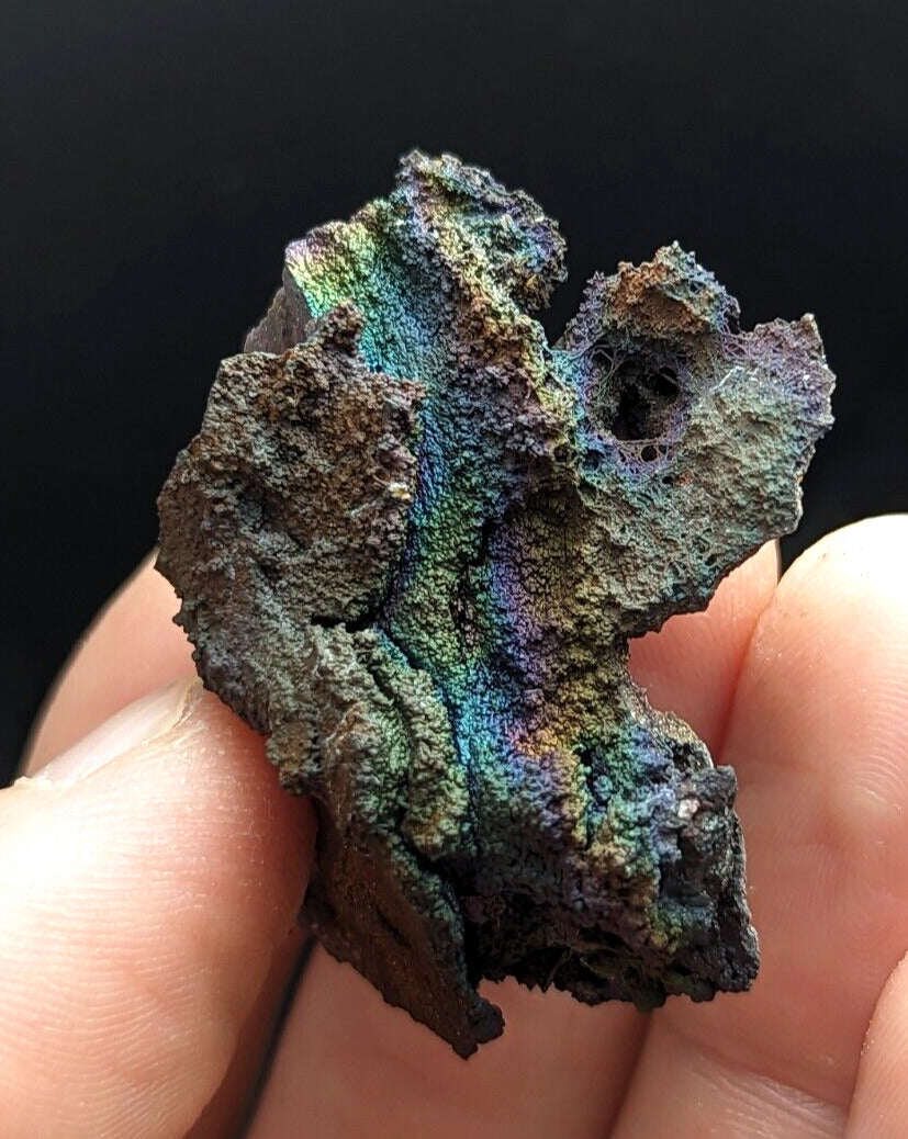 Turgite Iridescent Hematite Goethite Graves Mountain Georgia USA Old Stock - Collectibles:Rocks Fossils &