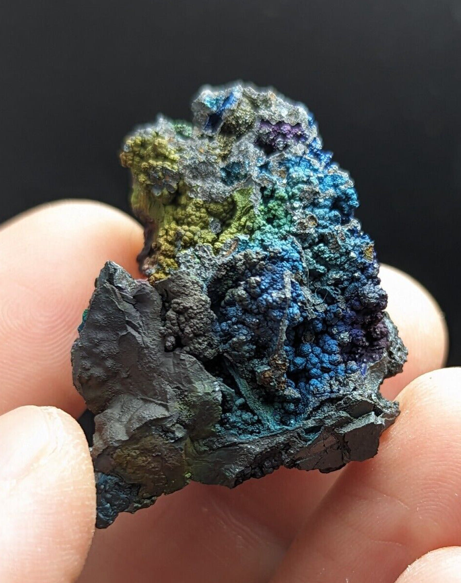 Turgite Iridescent Hematite Goethite Graves Mountain Georgia USA Old Stock - Collectibles:Rocks Fossils &
