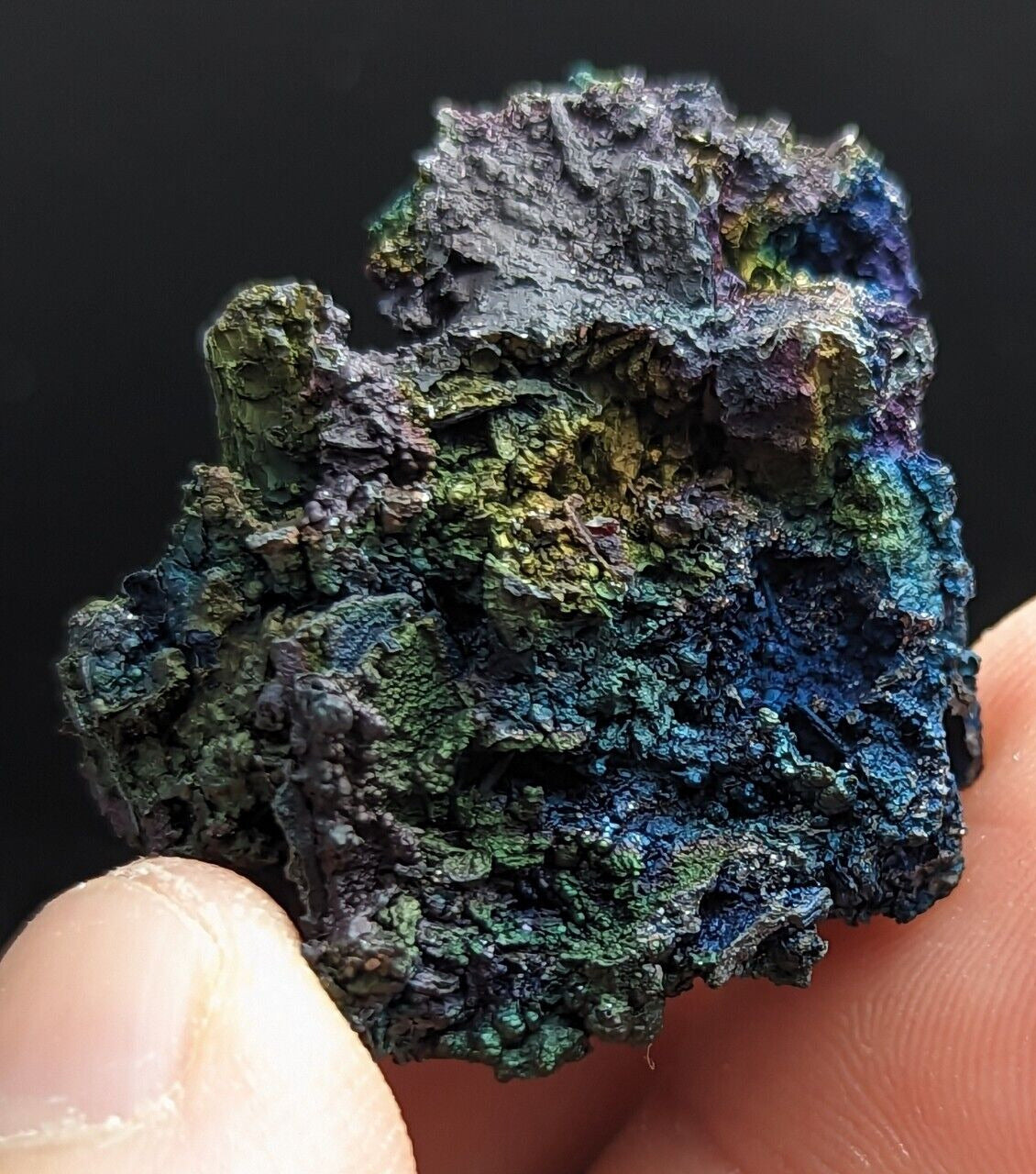 Turgite Iridescent Hematite + Graves Mountain Georgia USA Old Collection - Collectibles:Rocks Fossils &