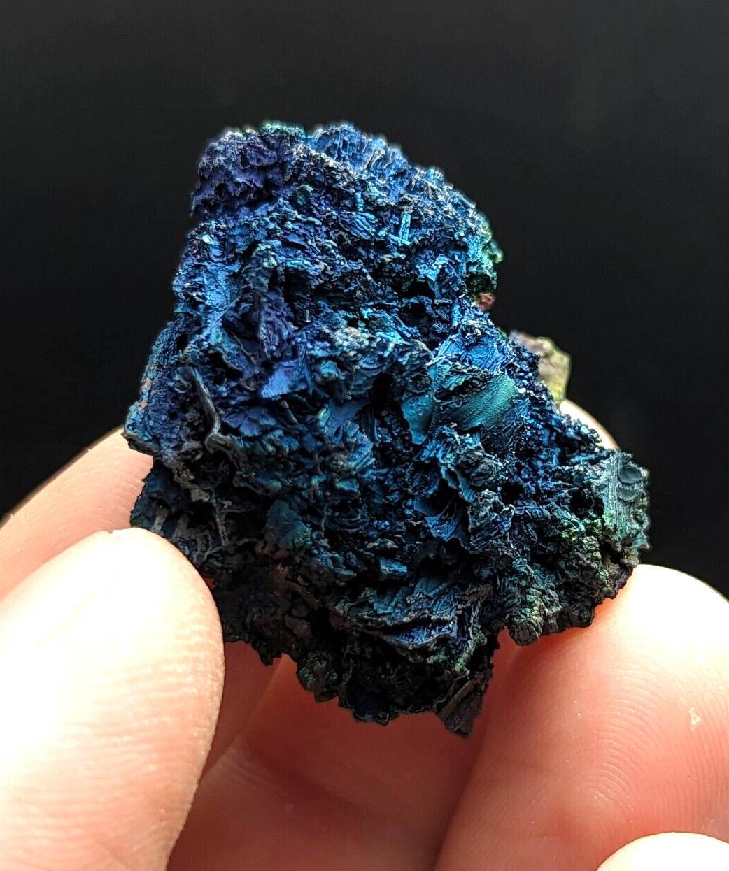 Turgite Iridescent Hematite + Graves Mountain Georgia USA Old Collection - Collectibles:Rocks Fossils &