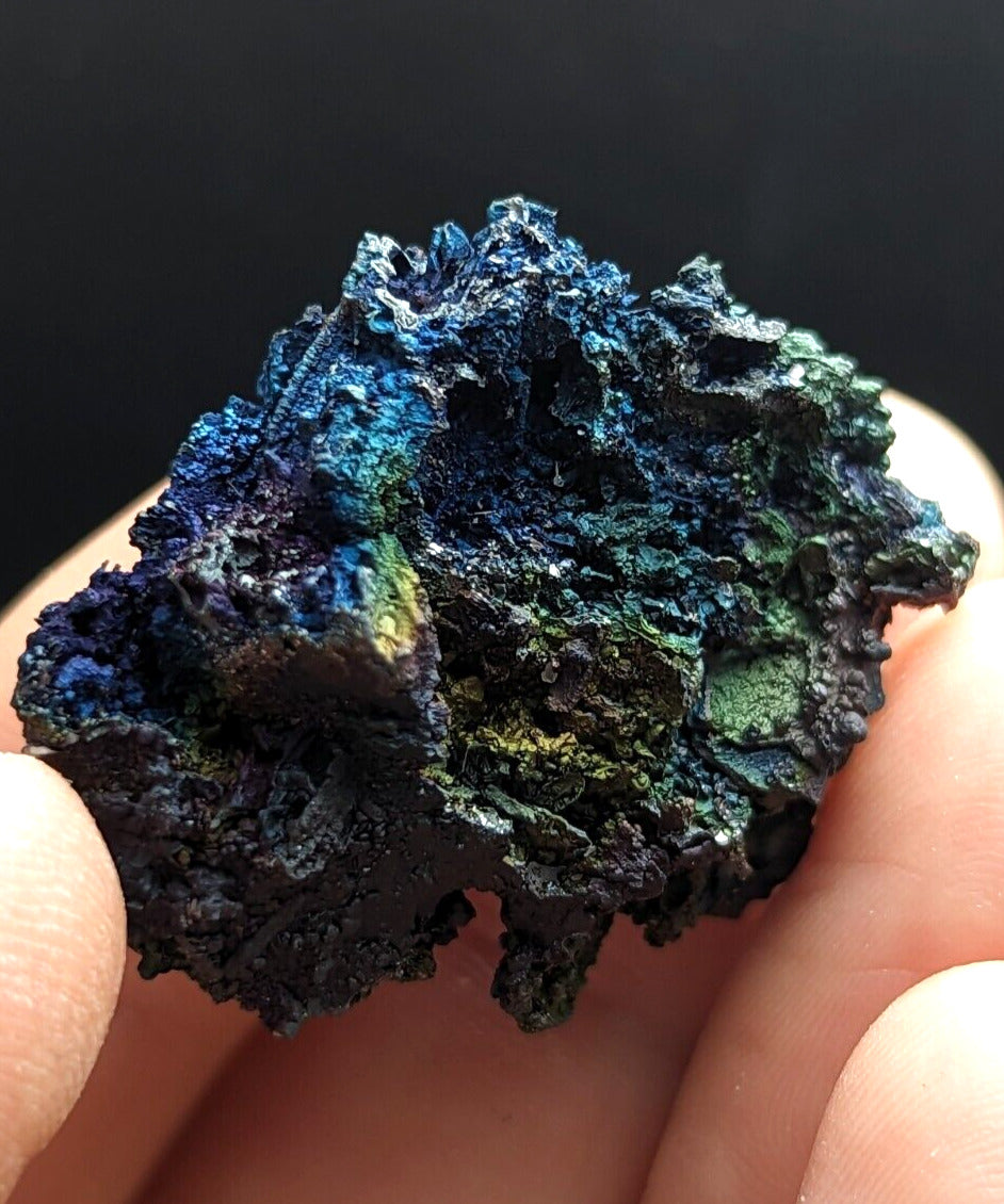 Turgite Iridescent Hematite + Graves Mountain Georgia USA Old Collection - Collectibles:Rocks Fossils &