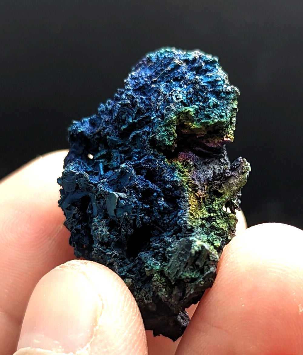 Turgite Iridescent Hematite + Graves Mountain Georgia USA Old Collection - Collectibles:Rocks Fossils &