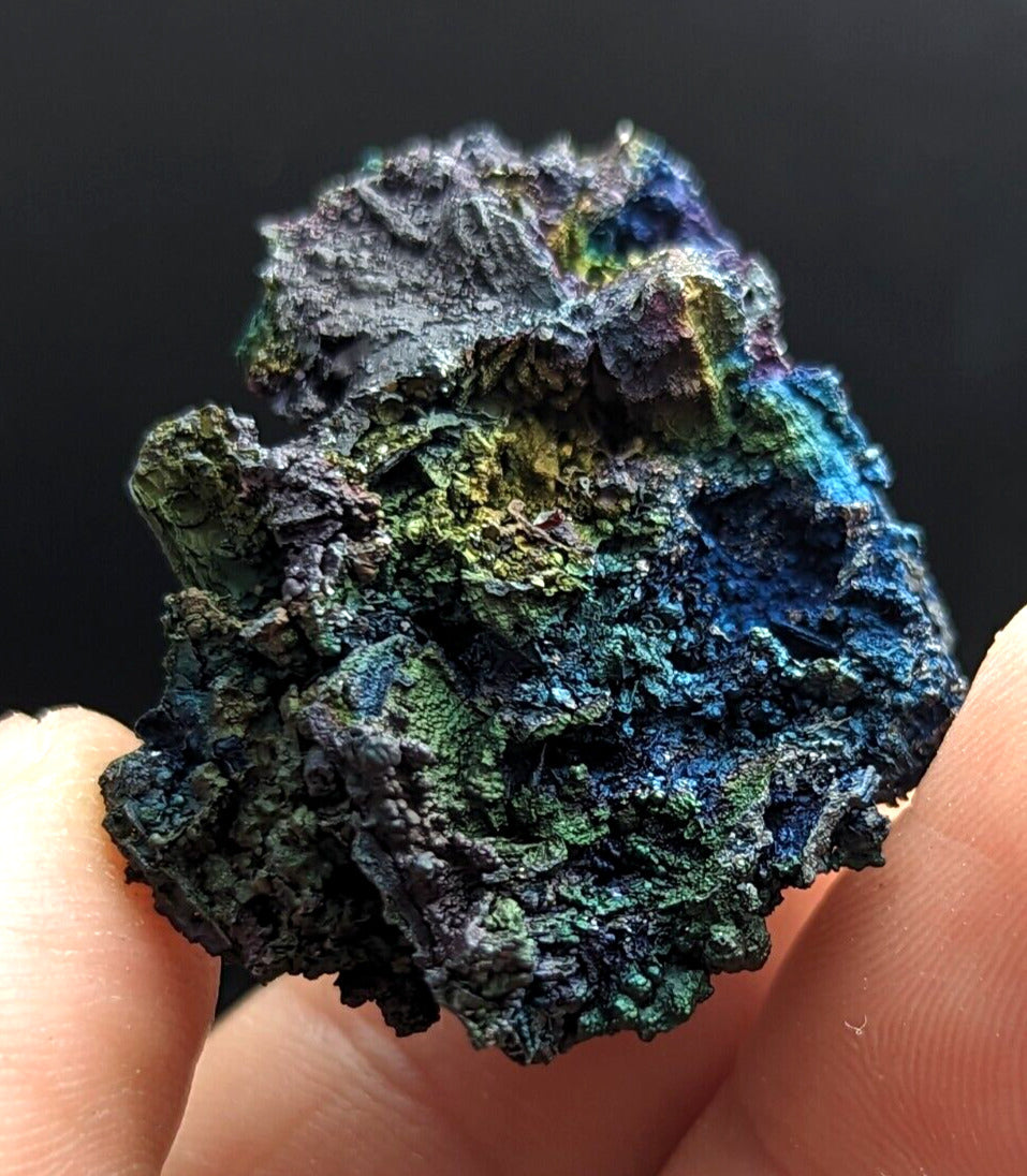 Turgite Iridescent Hematite + Graves Mountain Georgia USA Old Collection - Collectibles:Rocks Fossils &