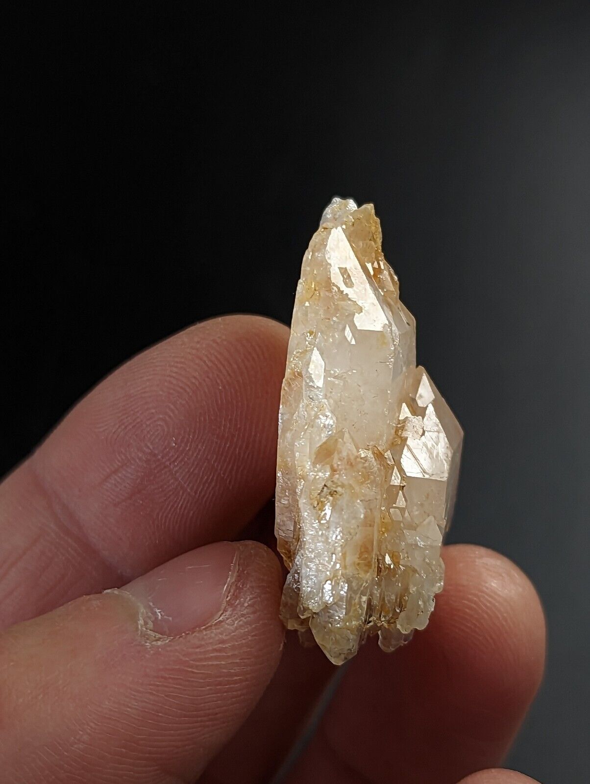 Unique Quartz Crystal -Cathedral w/ inclusions Saline County Arkansas - Collectibles:Rocks Fossils & Minerals:Crystals
