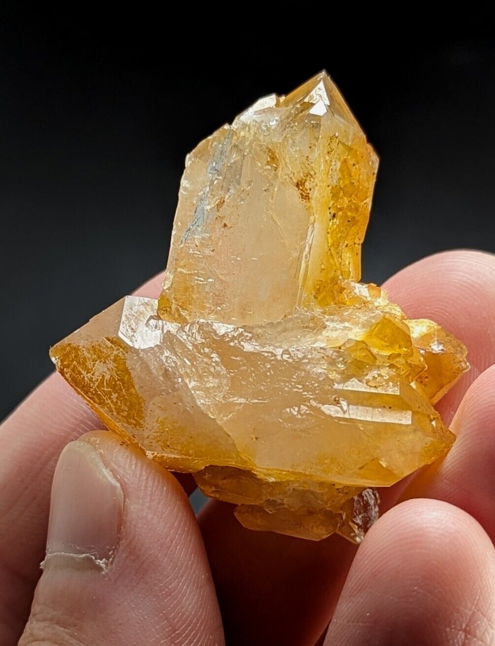 Unique Quartz Crystal Floater - Garland County Arkansas w/ natural iridescence - Collectibles:Rocks Fossils &