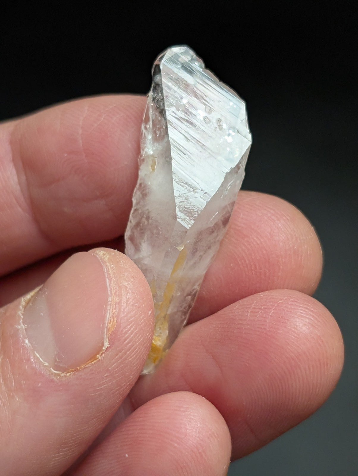 Unique Quartz Crystal Point w/ wild formations Garland County Arkansas Rare! - Collectibles:Rocks Fossils &