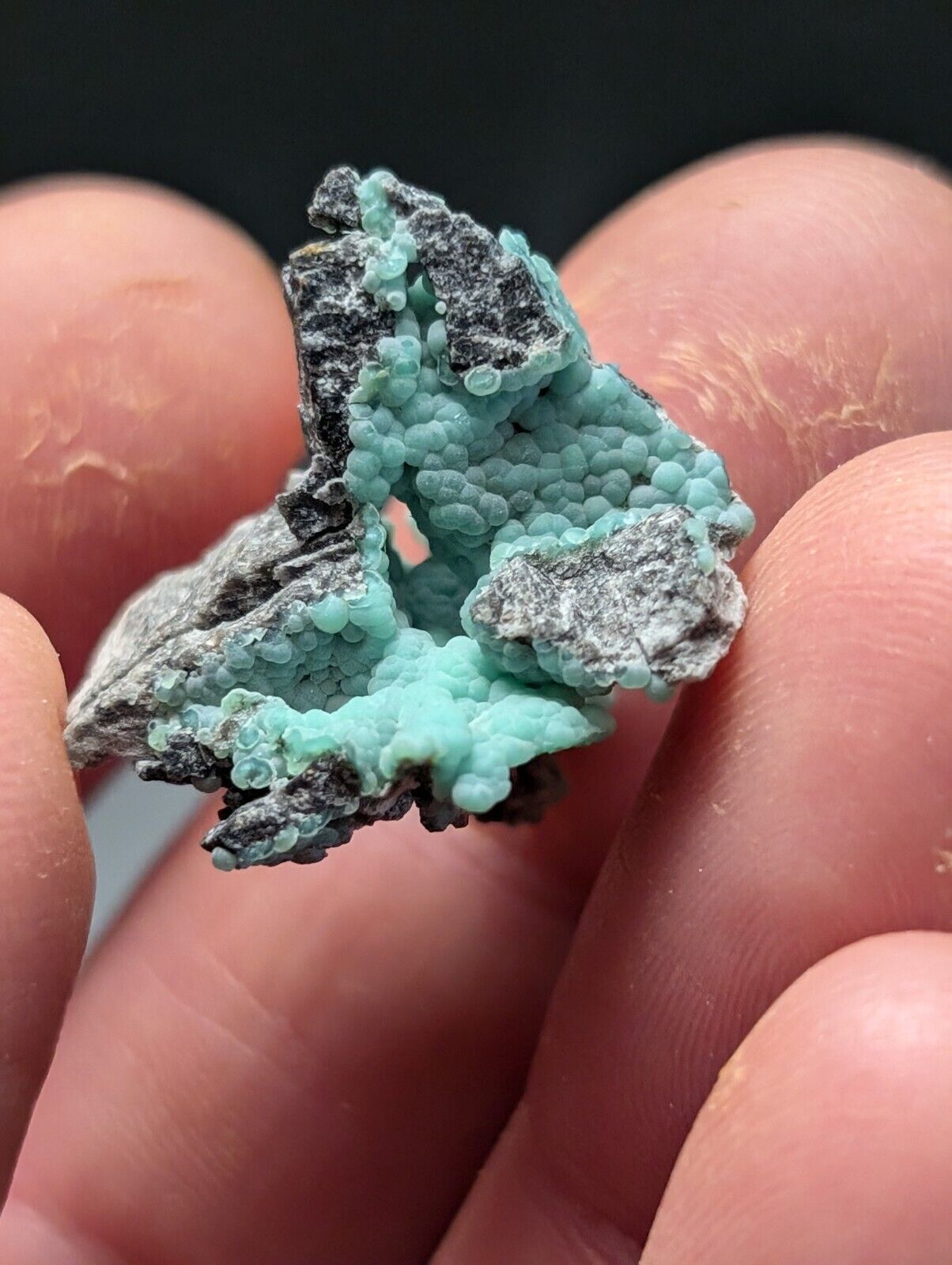 UV Reactive Planerite Mauldin Mountain Montgomery Co. Arkansas USA(Old Stock) - Collectibles:Rocks Fossils &