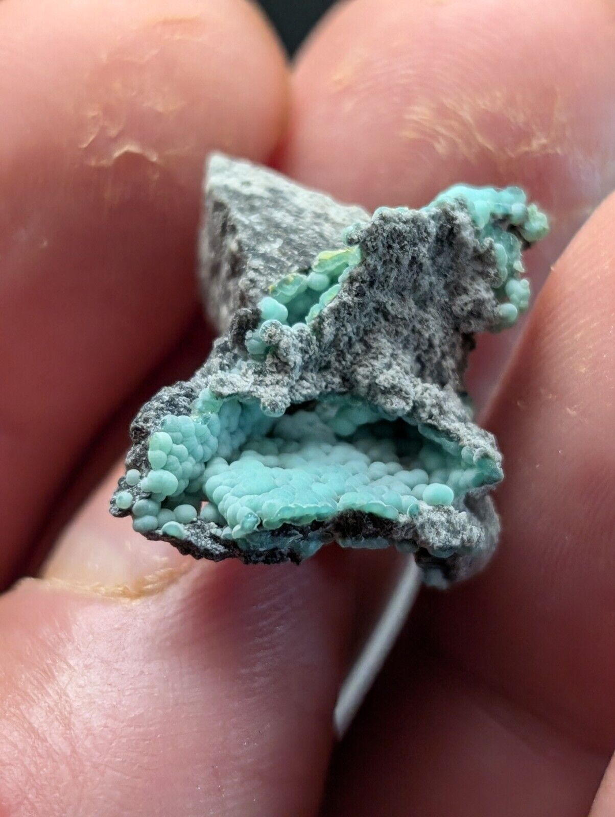 UV Reactive Planerite Mauldin Mountain Montgomery Co. Arkansas USA(Old Stock) - Collectibles:Rocks Fossils &