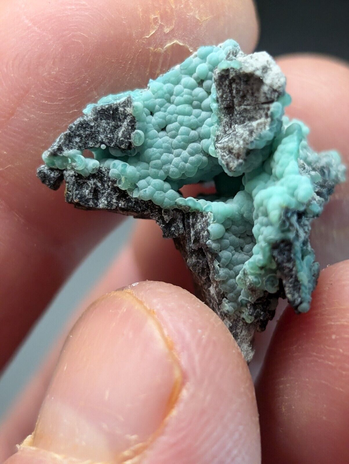 UV Reactive Planerite Mauldin Mountain Montgomery Co. Arkansas USA(Old Stock) - Collectibles:Rocks Fossils &