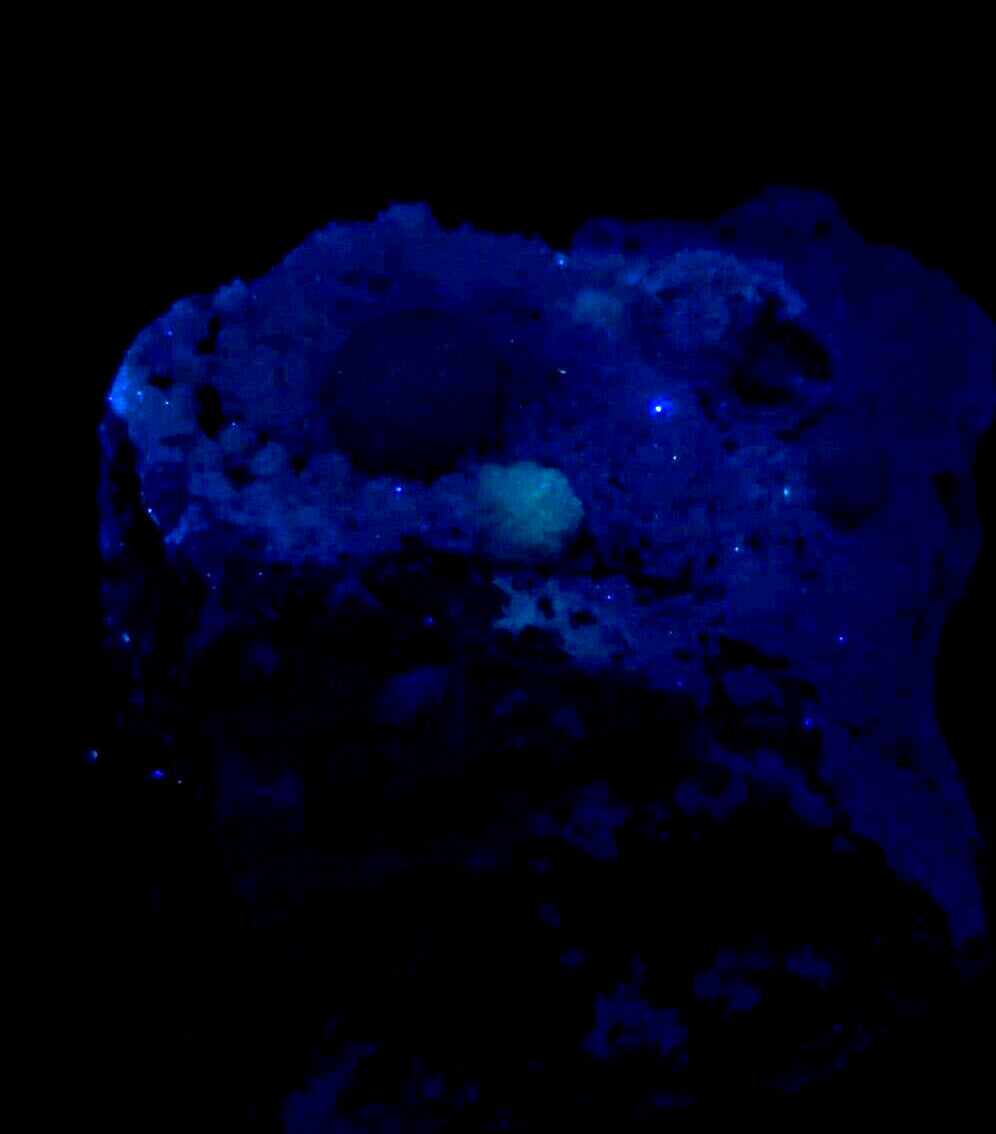 UV Reactive Wavellite - Fantastic Old Stock - Mauldin Mountain Arkansas Rare - Collectibles:Rocks Fossils &