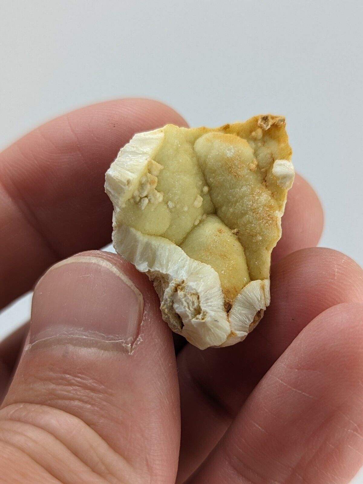 UV Reactive Yellow Wavellite -Old Stock - Crows Saline County Arkansas RARE - Collectibles:Rocks Fossils &