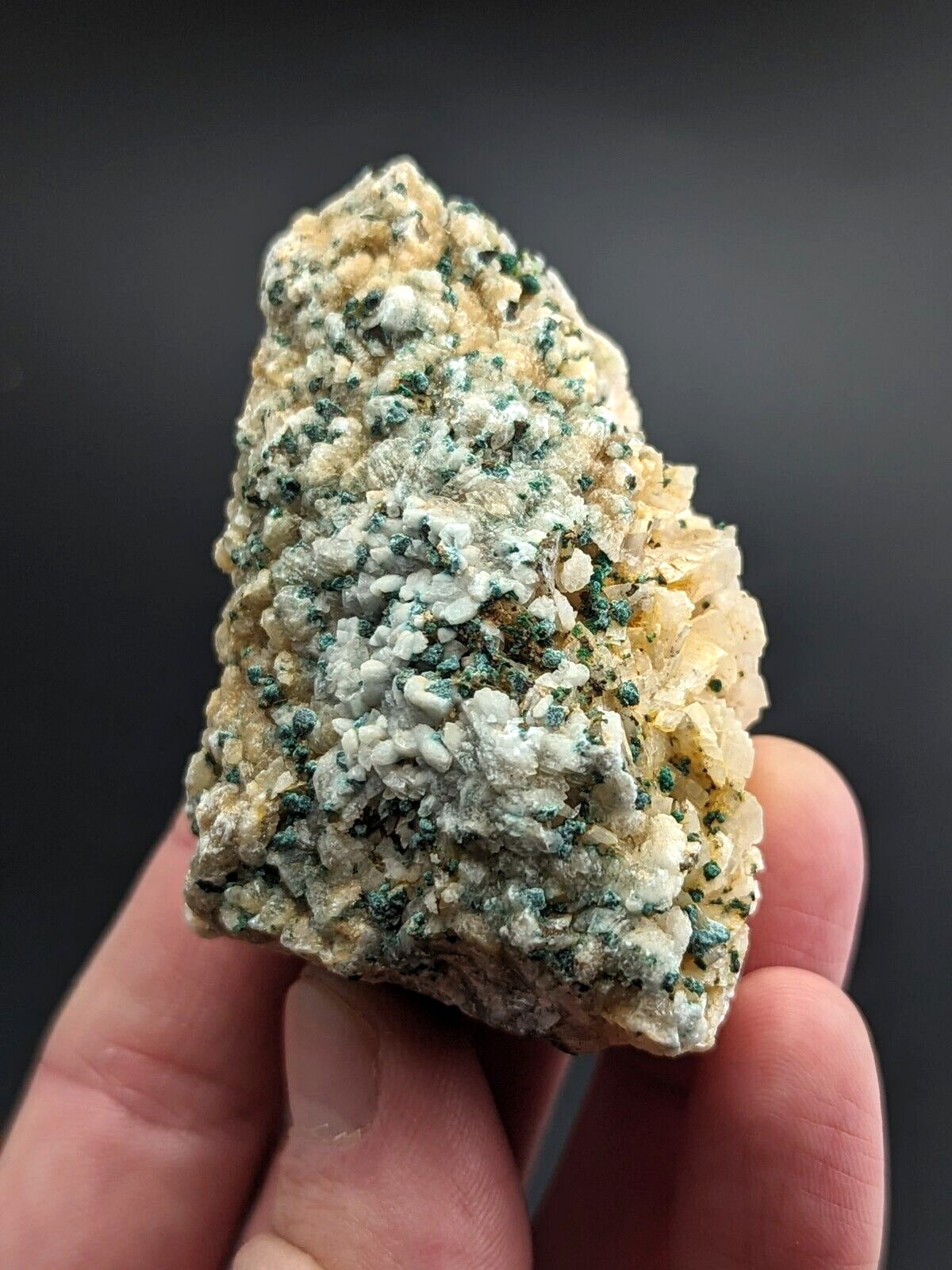 Very Rare Aurichalcite and Selenite Red Cloud Mine Rush Marion Co. Arkansas - Collectibles:Rocks Fossils &