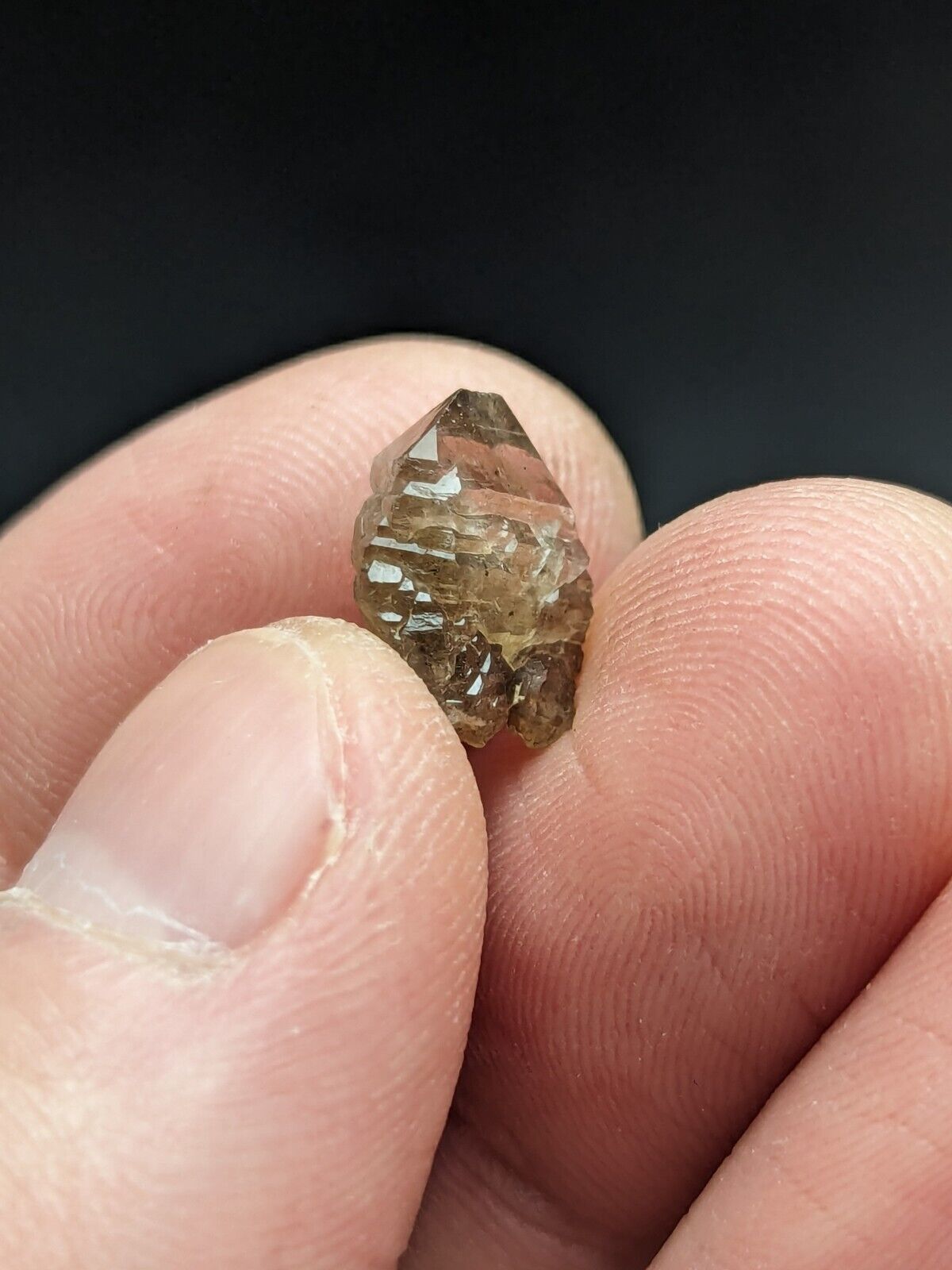 Very Rare Natural Smoky Quartz w/ Fluorescent inclusions Rogers Arkansas USA - Collectibles:Rocks Fossils &