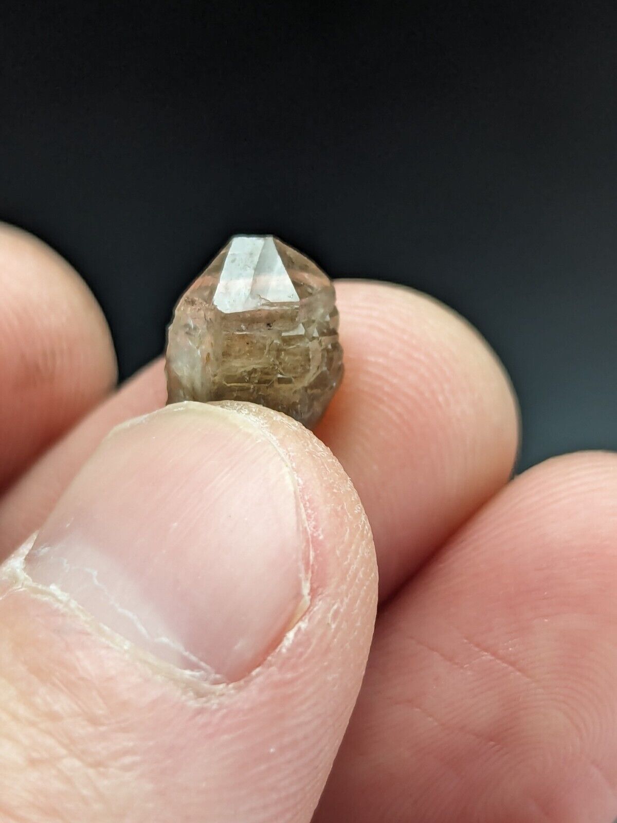 Very Rare Natural Smoky Quartz w/ Fluorescent inclusions Rogers Arkansas USA - Collectibles:Rocks Fossils &