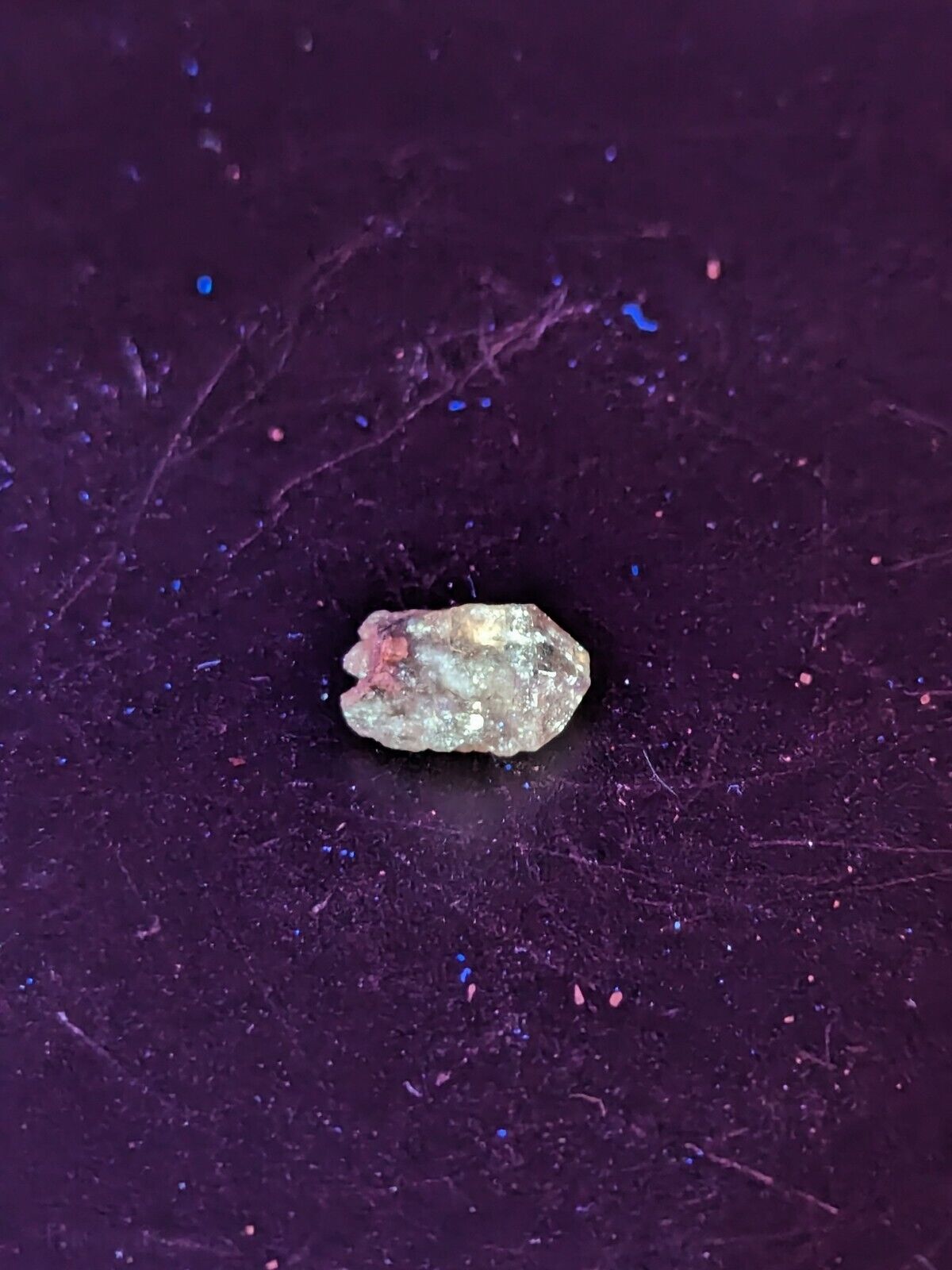 Very Rare Natural Smoky Quartz w/ Fluorescent inclusions Rogers Arkansas USA - Collectibles:Rocks Fossils &
