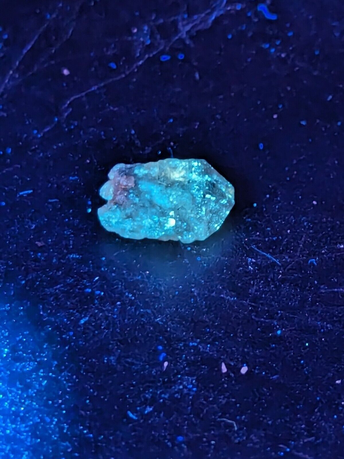 Very Rare Natural Smoky Quartz w/ Fluorescent inclusions Rogers Arkansas USA - Collectibles:Rocks Fossils &