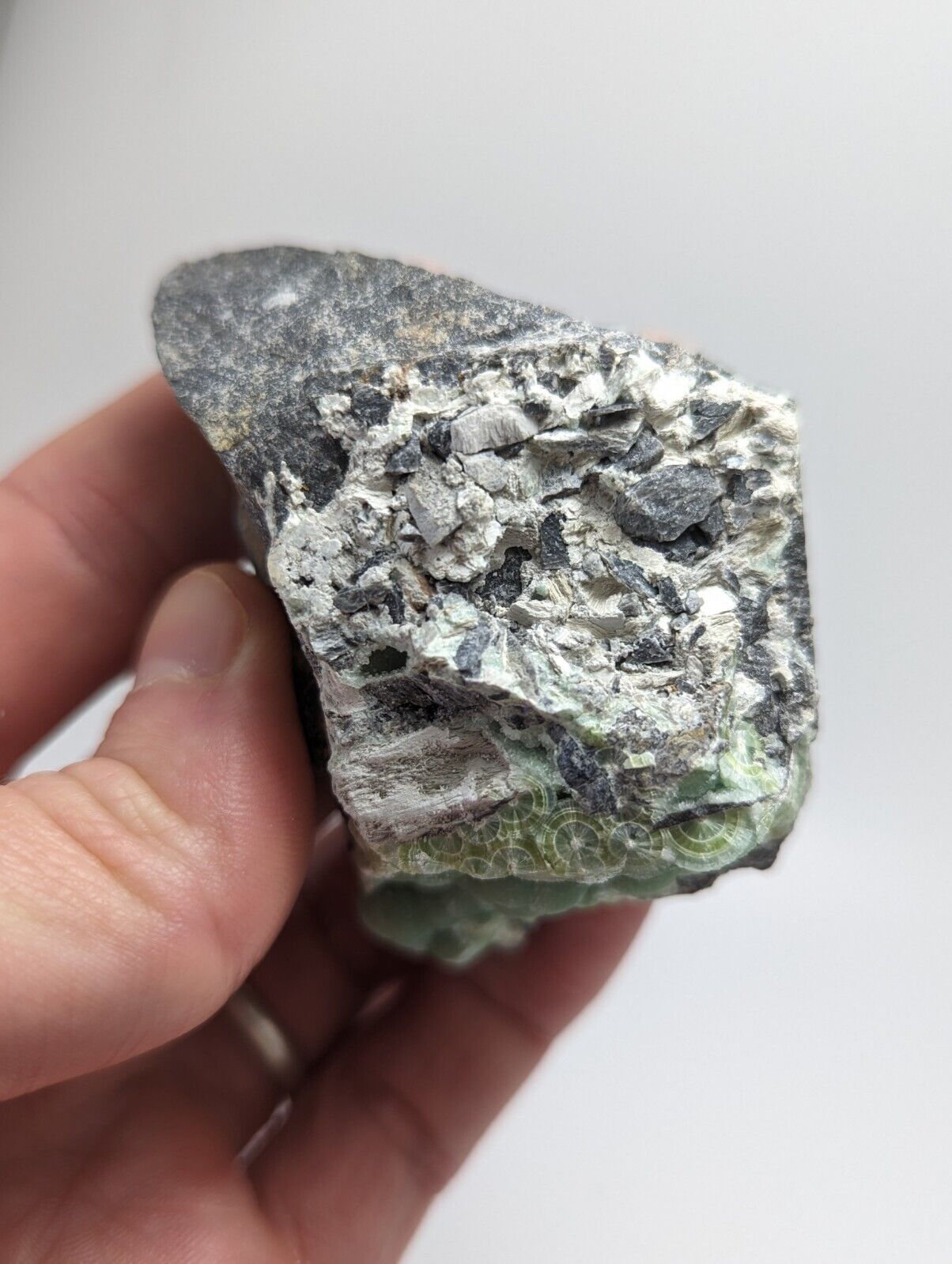 Vibrant Green Wavellite - Fantastic 1990s Old Stock- Mauldin Mountain Arkansas - Collectibles:Rocks Fossils &