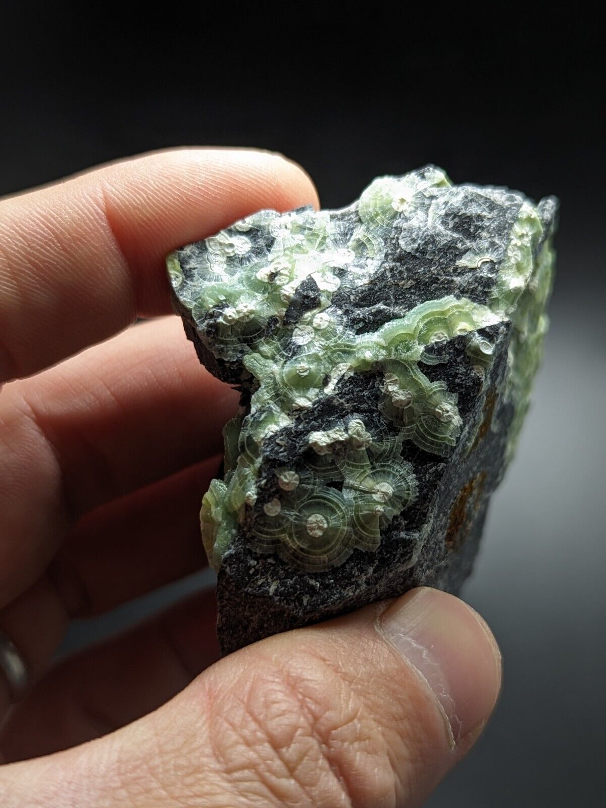 Vibrant Green Wavellite - Fantastic Old Stock - Mauldin Mountain Arkansas ooak - Collectibles:Rocks Fossils &