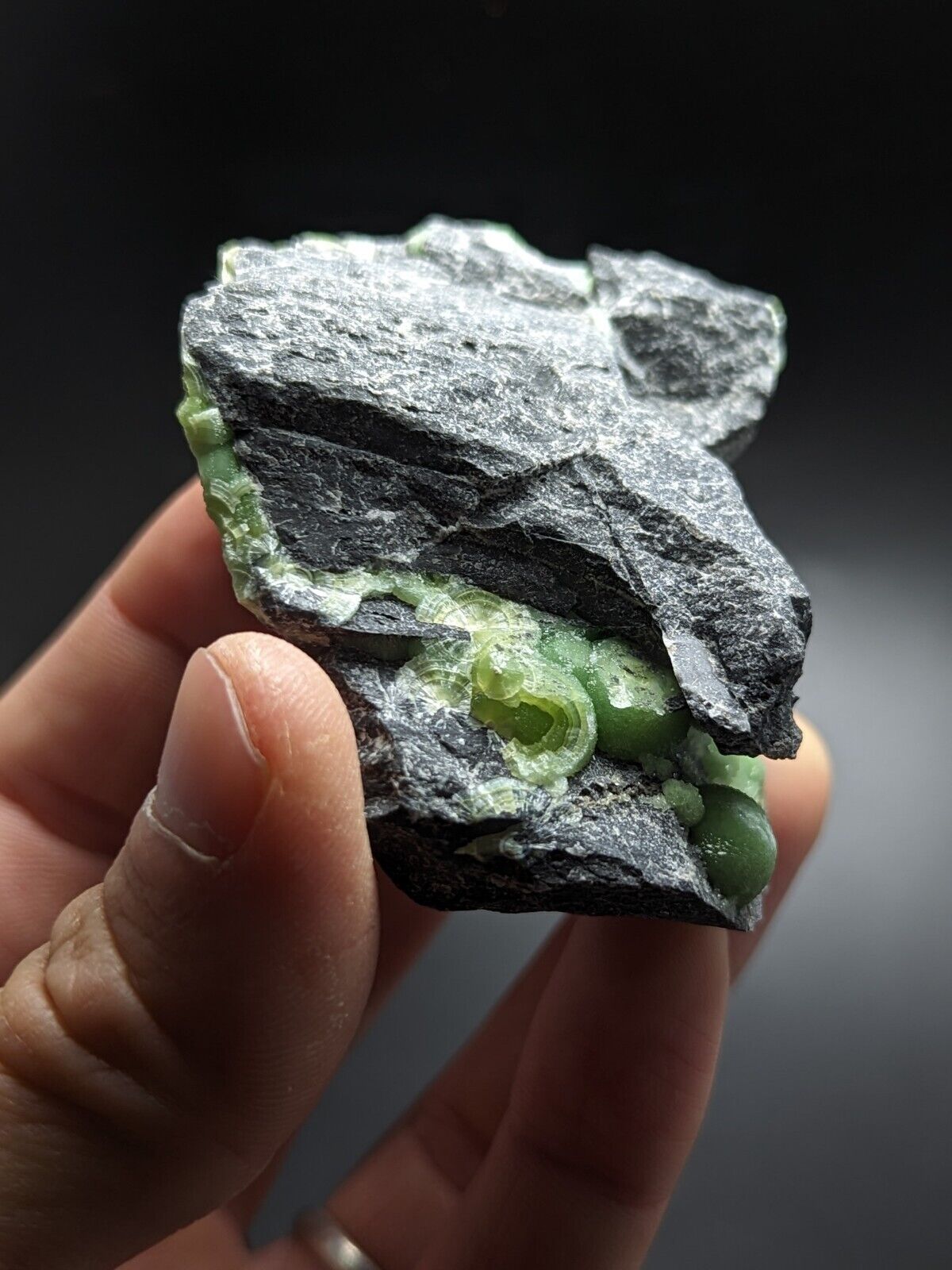 Vibrant Green Wavellite - Fantastic Old Stock - Mauldin Mountain Arkansas ooak - Collectibles:Rocks Fossils &