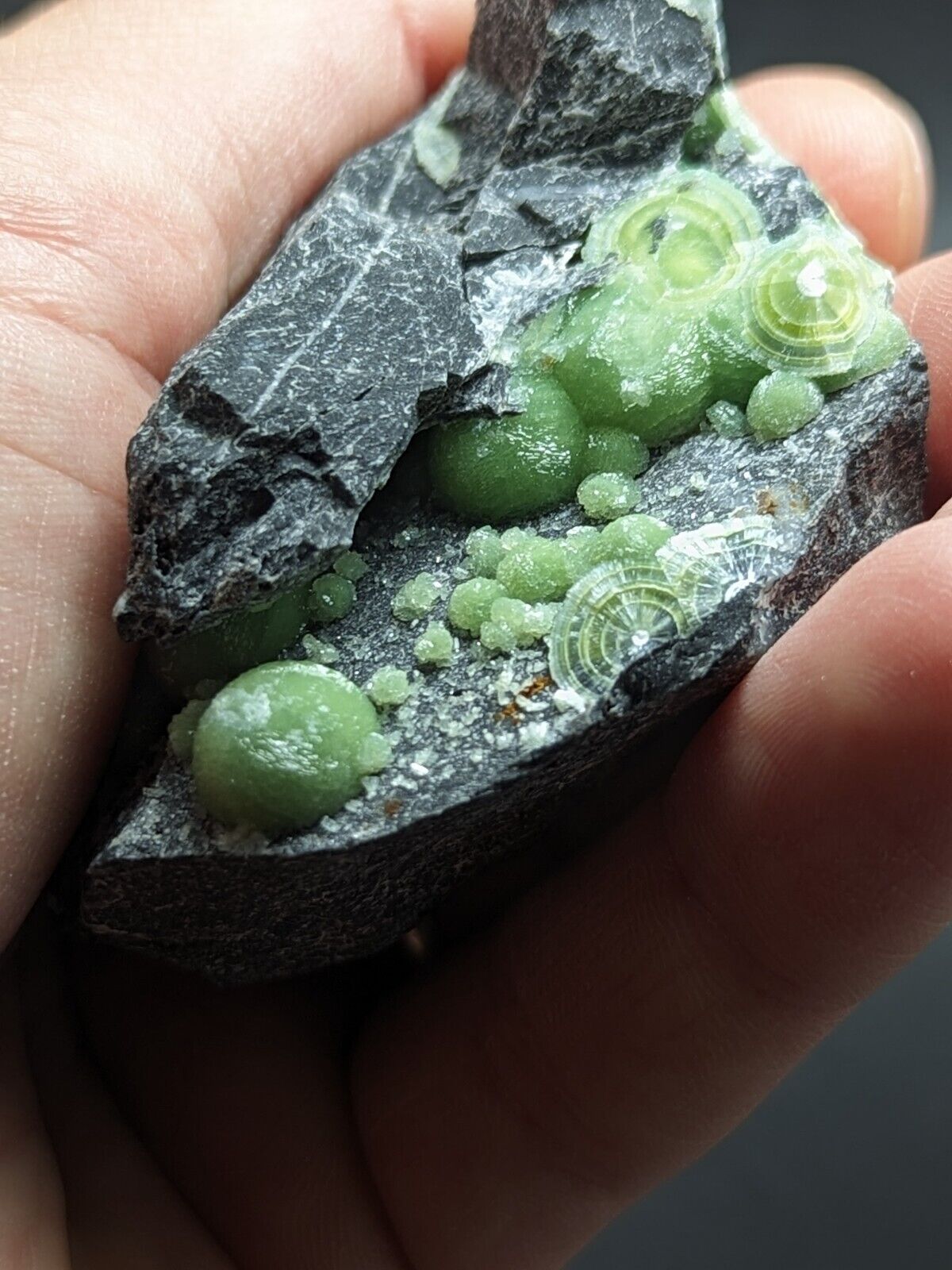 Vibrant Green Wavellite - Fantastic Old Stock - Mauldin Mountain Arkansas ooak - Collectibles:Rocks Fossils &