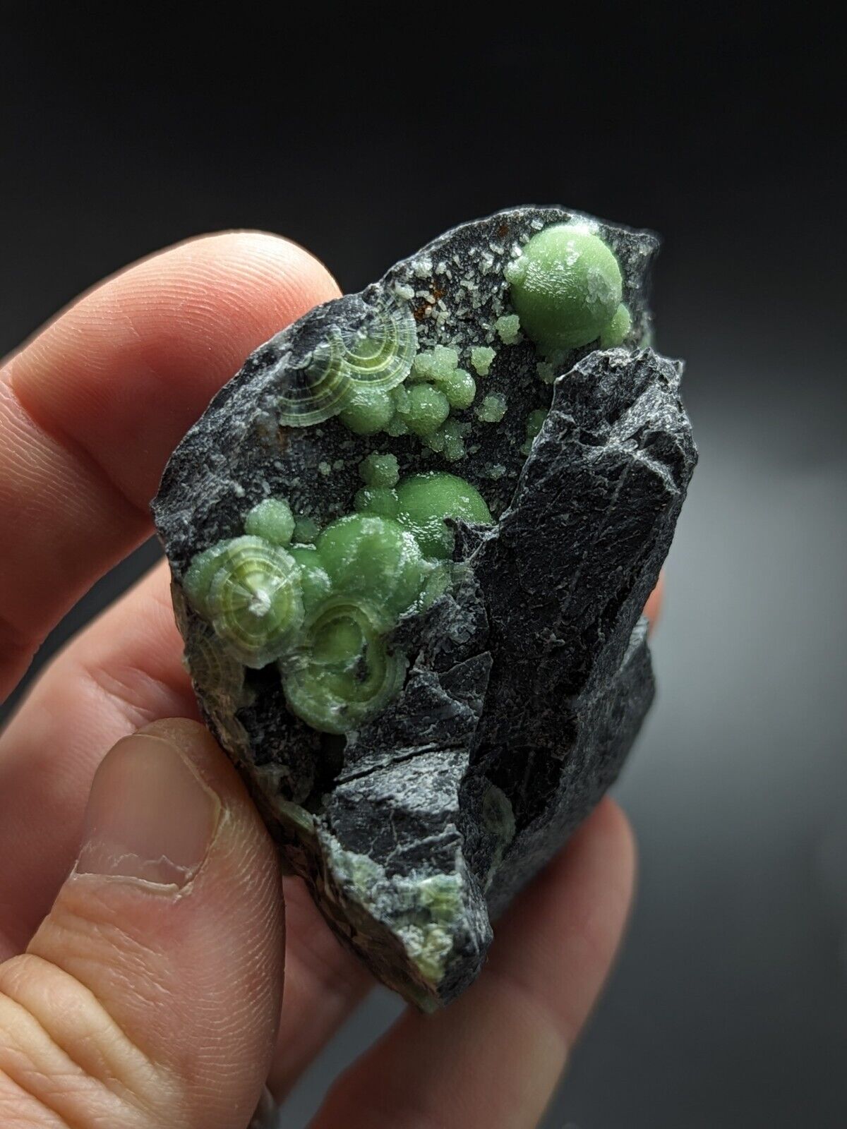 Vibrant Green Wavellite - Fantastic Old Stock - Mauldin Mountain Arkansas ooak - Collectibles:Rocks Fossils &