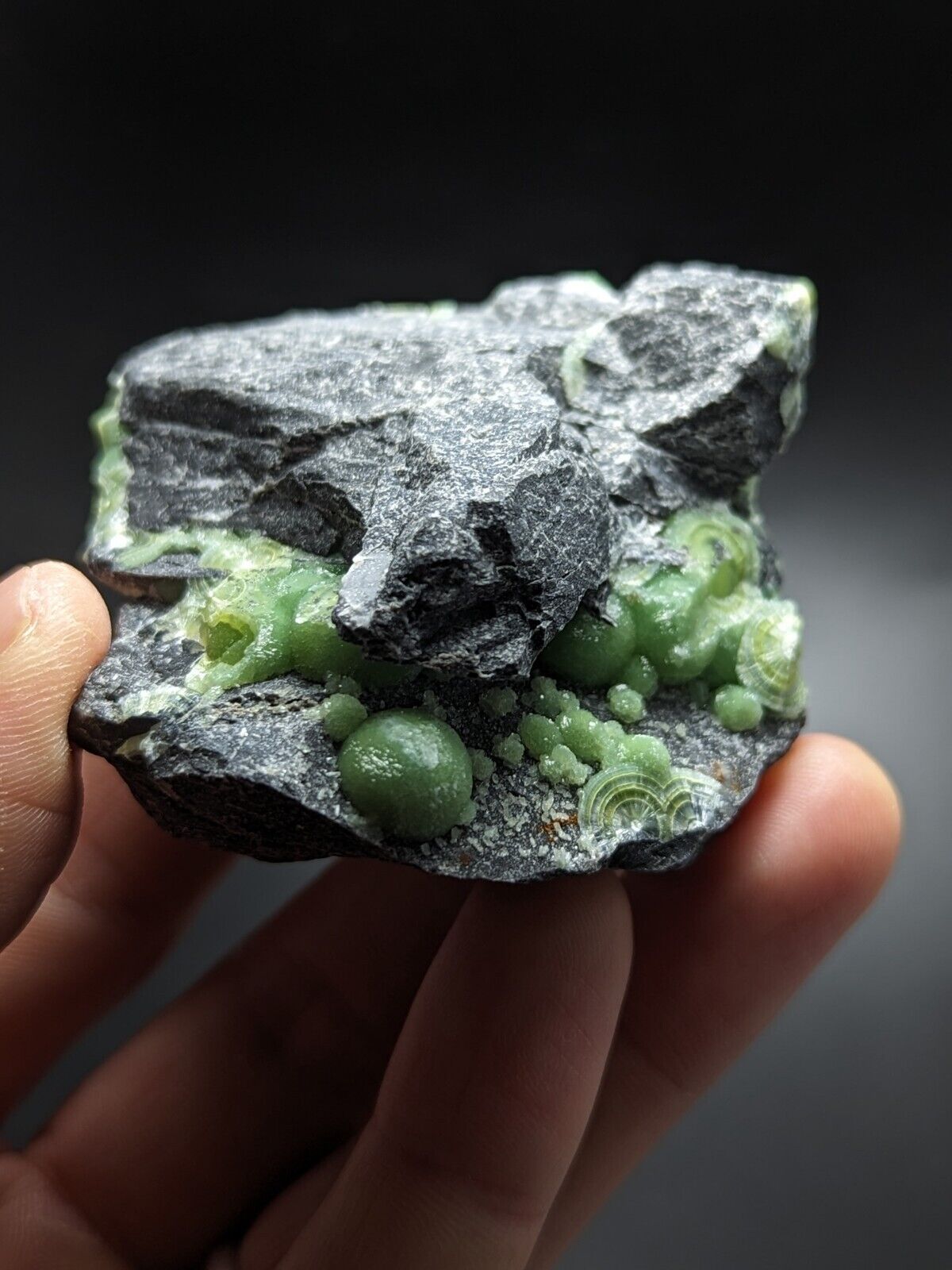 Vibrant Green Wavellite - Fantastic Old Stock - Mauldin Mountain Arkansas ooak - Collectibles:Rocks Fossils &