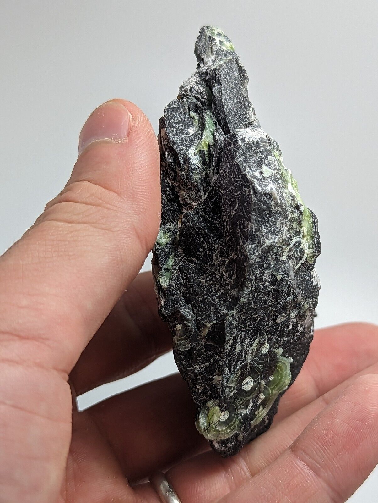 Wavellite with ’Eyeforms’ Fantastic Old Stock- Mauldin Mountain Arkansas - Collectibles:Rocks Fossils &