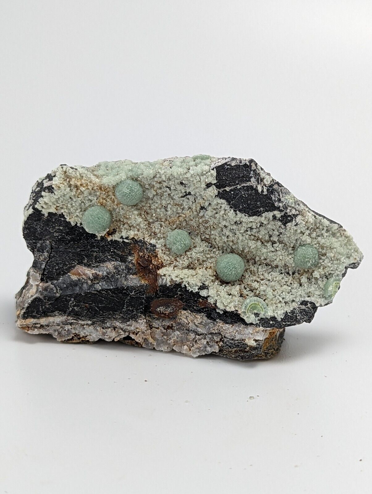 Wavellite -Fantastic 1990s Old Stock- Mauldin Mountain Arkansas montgomery co. - Collectibles:Rocks Fossils &