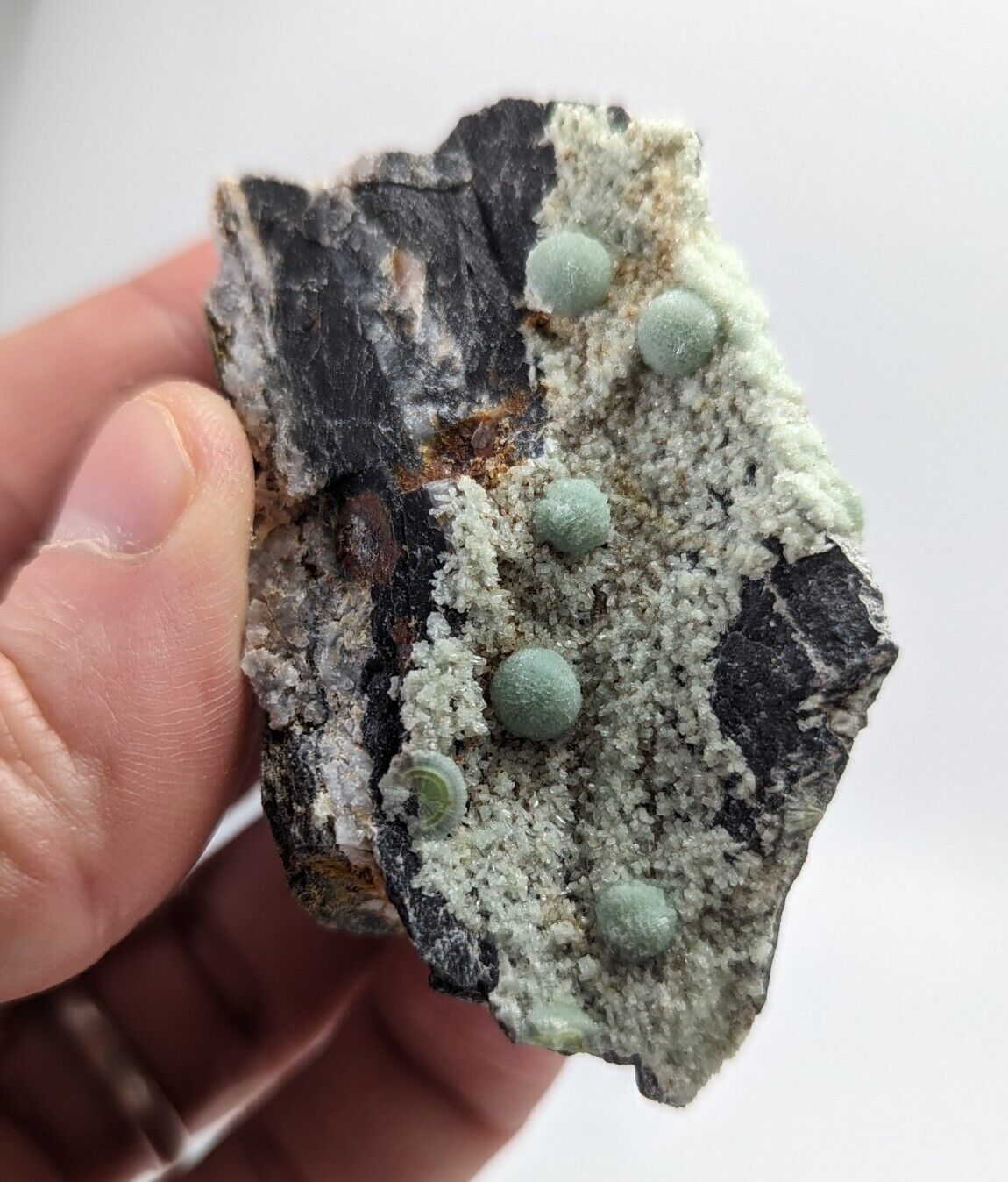 Wavellite -Fantastic 1990s Old Stock- Mauldin Mountain Arkansas montgomery co. - Collectibles:Rocks Fossils &
