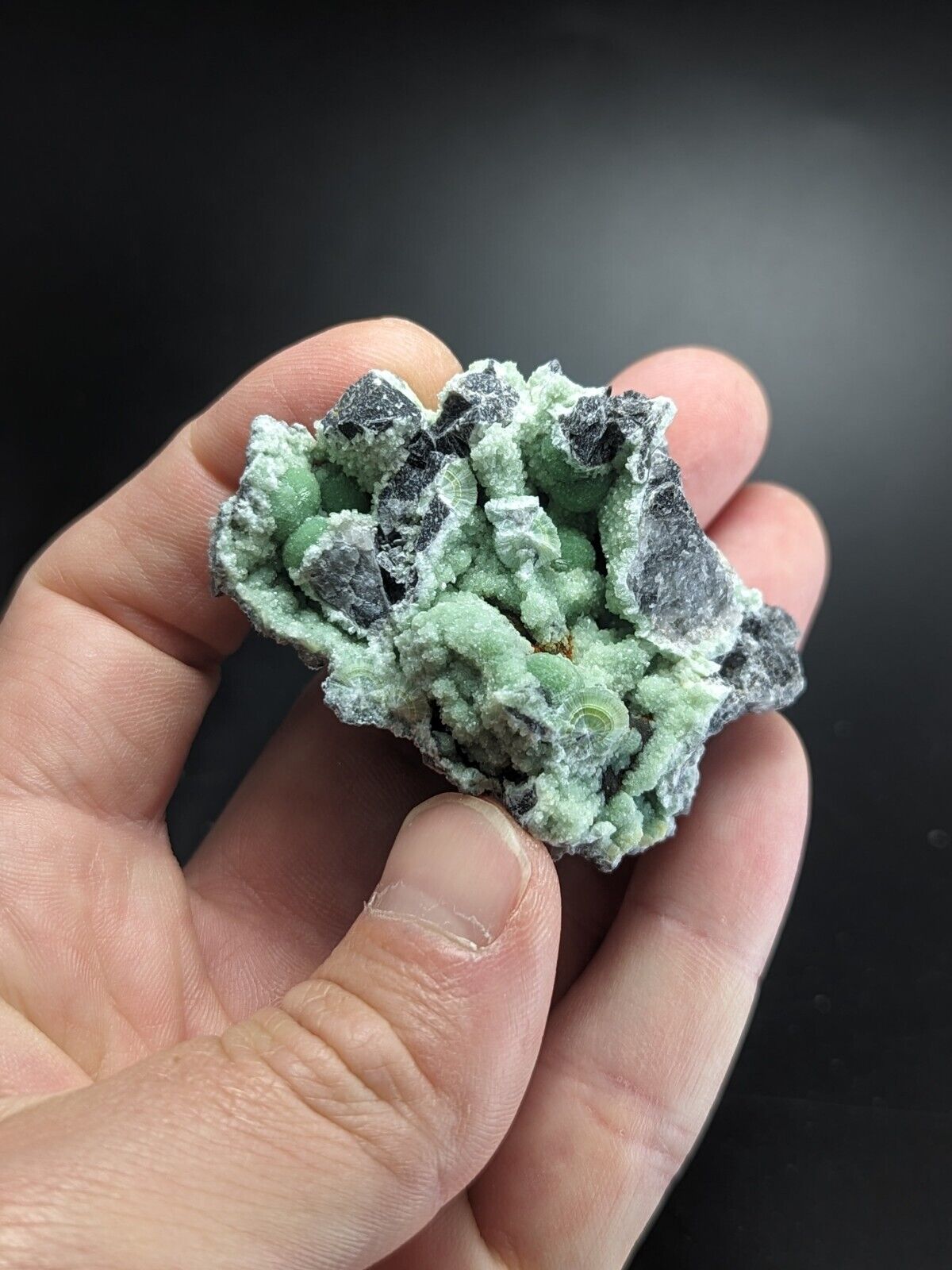 Wavellite - Fantastic Old Stock - Mauldin Mountain Arkansas ooak - Collectibles:Rocks Fossils & Minerals:Crystals