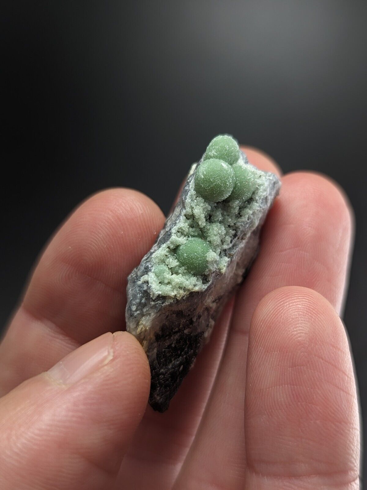 Wavellite on Quartz - Fantastic Old Stock - Mauldin Mountain Arkansas ooak - Collectibles:Rocks Fossils &