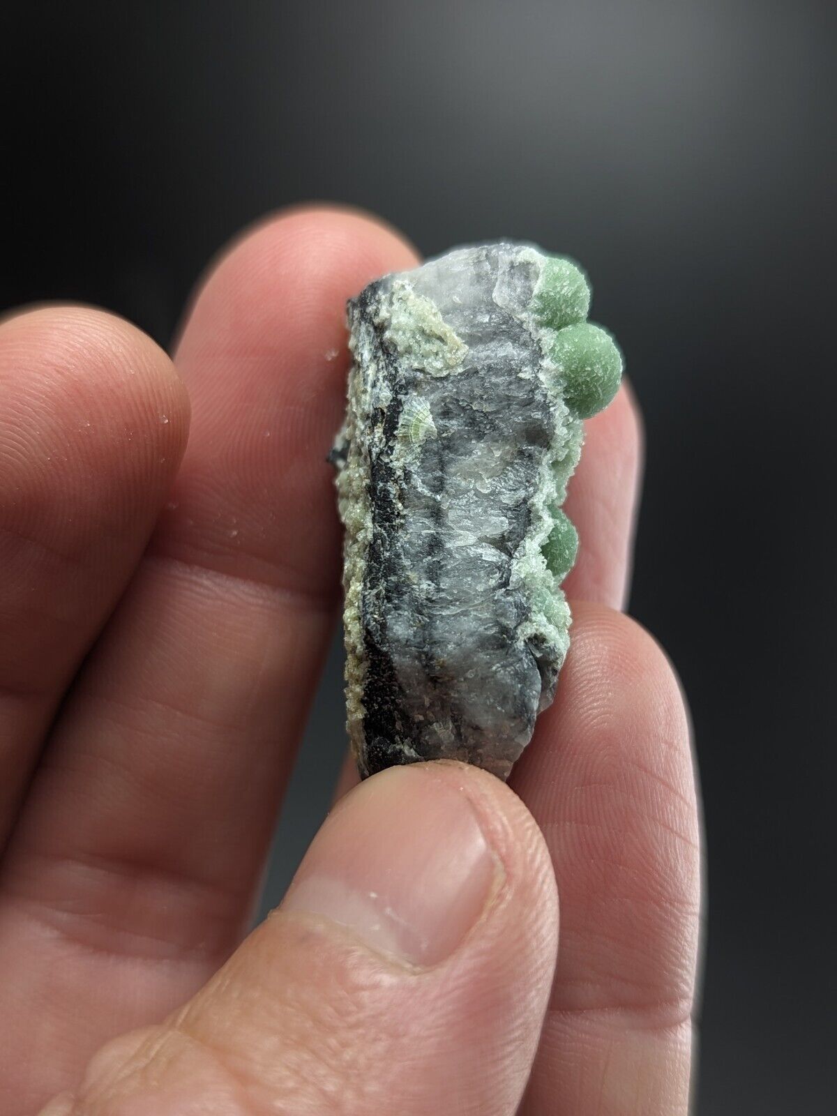 Wavellite on Quartz - Fantastic Old Stock - Mauldin Mountain Arkansas ooak - Collectibles:Rocks Fossils &