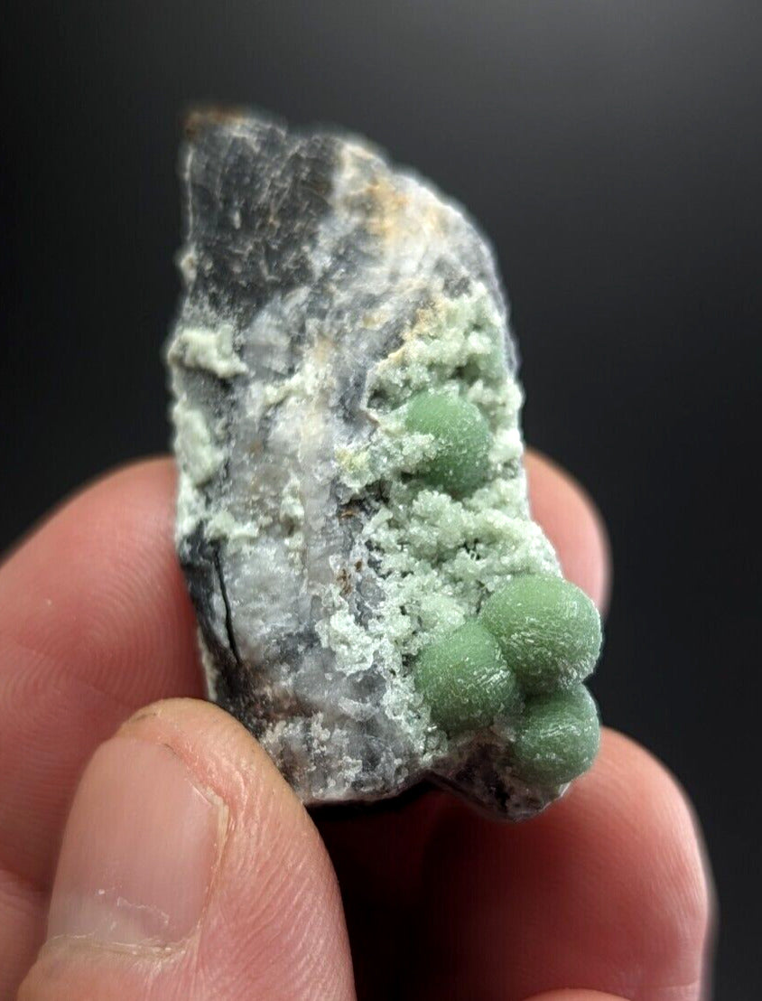 Wavellite on Quartz - Fantastic Old Stock - Mauldin Mountain Arkansas ooak - Collectibles:Rocks Fossils &