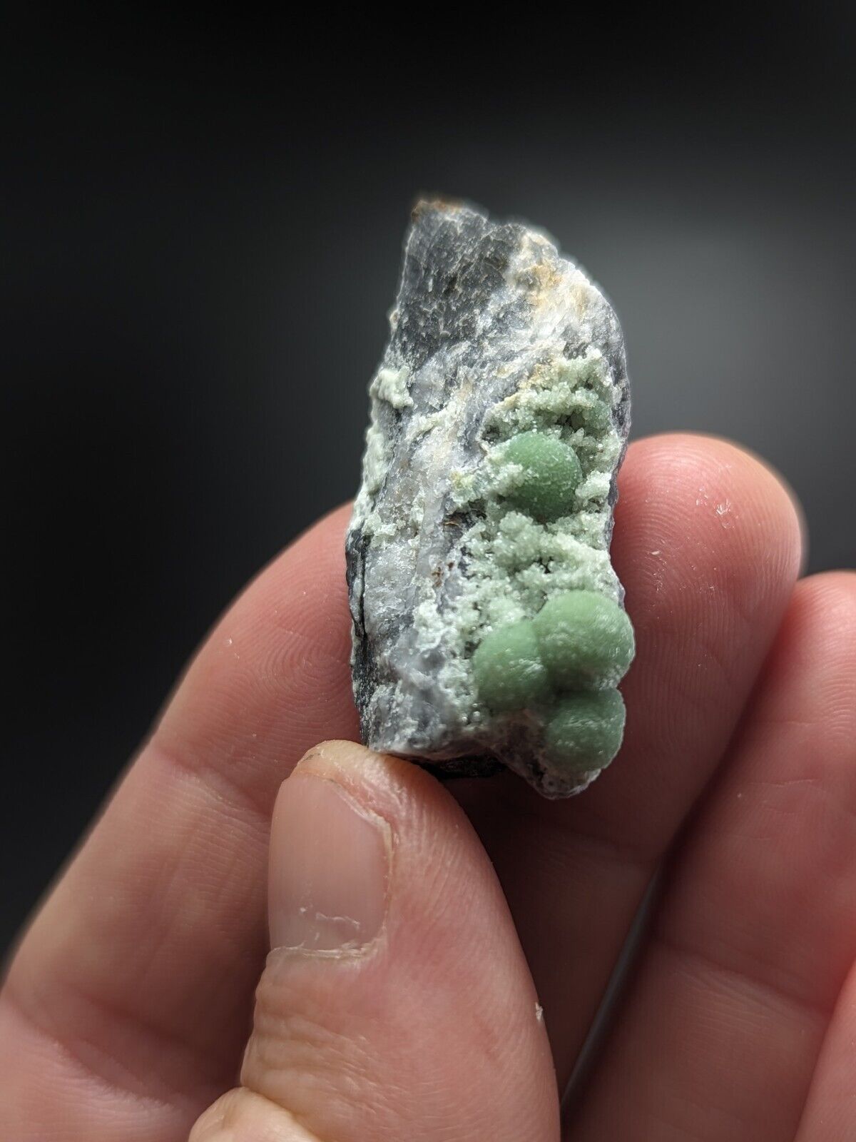 Wavellite on Quartz - Fantastic Old Stock - Mauldin Mountain Arkansas ooak - Collectibles:Rocks Fossils &