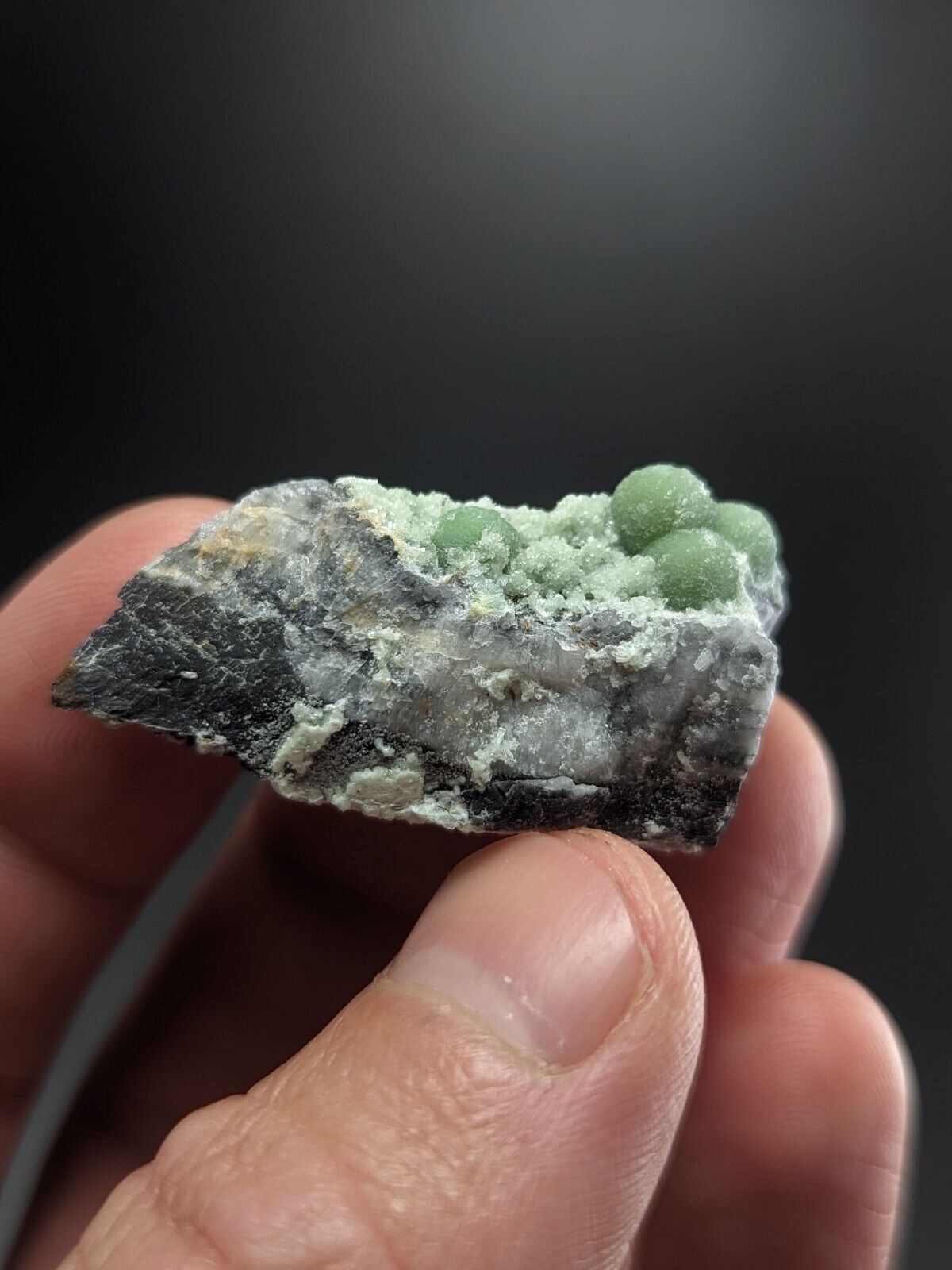 Wavellite on Quartz - Fantastic Old Stock - Mauldin Mountain Arkansas ooak - Collectibles:Rocks Fossils &