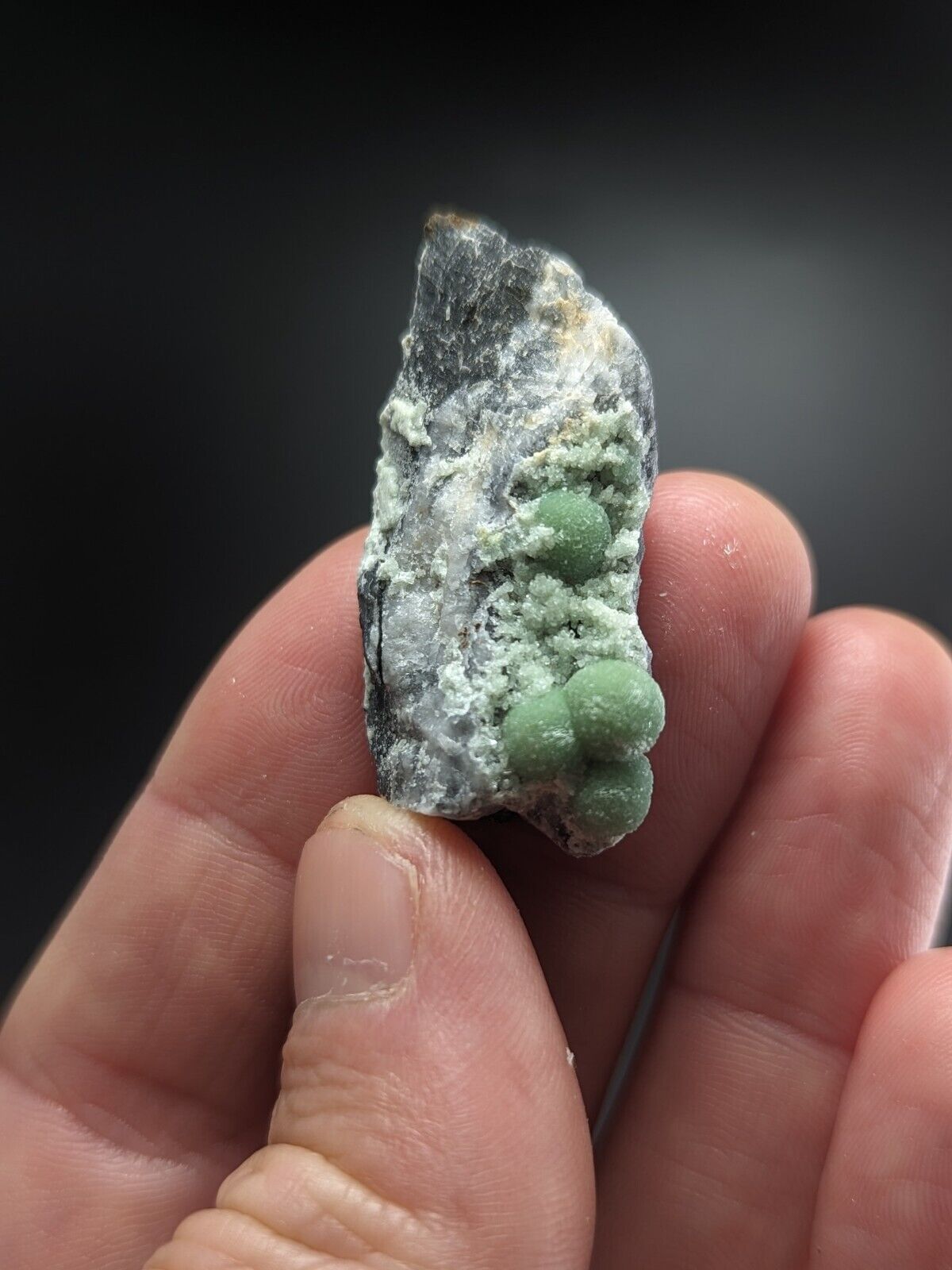 Wavellite on Quartz - Fantastic Old Stock - Mauldin Mountain Arkansas ooak - Collectibles:Rocks Fossils &
