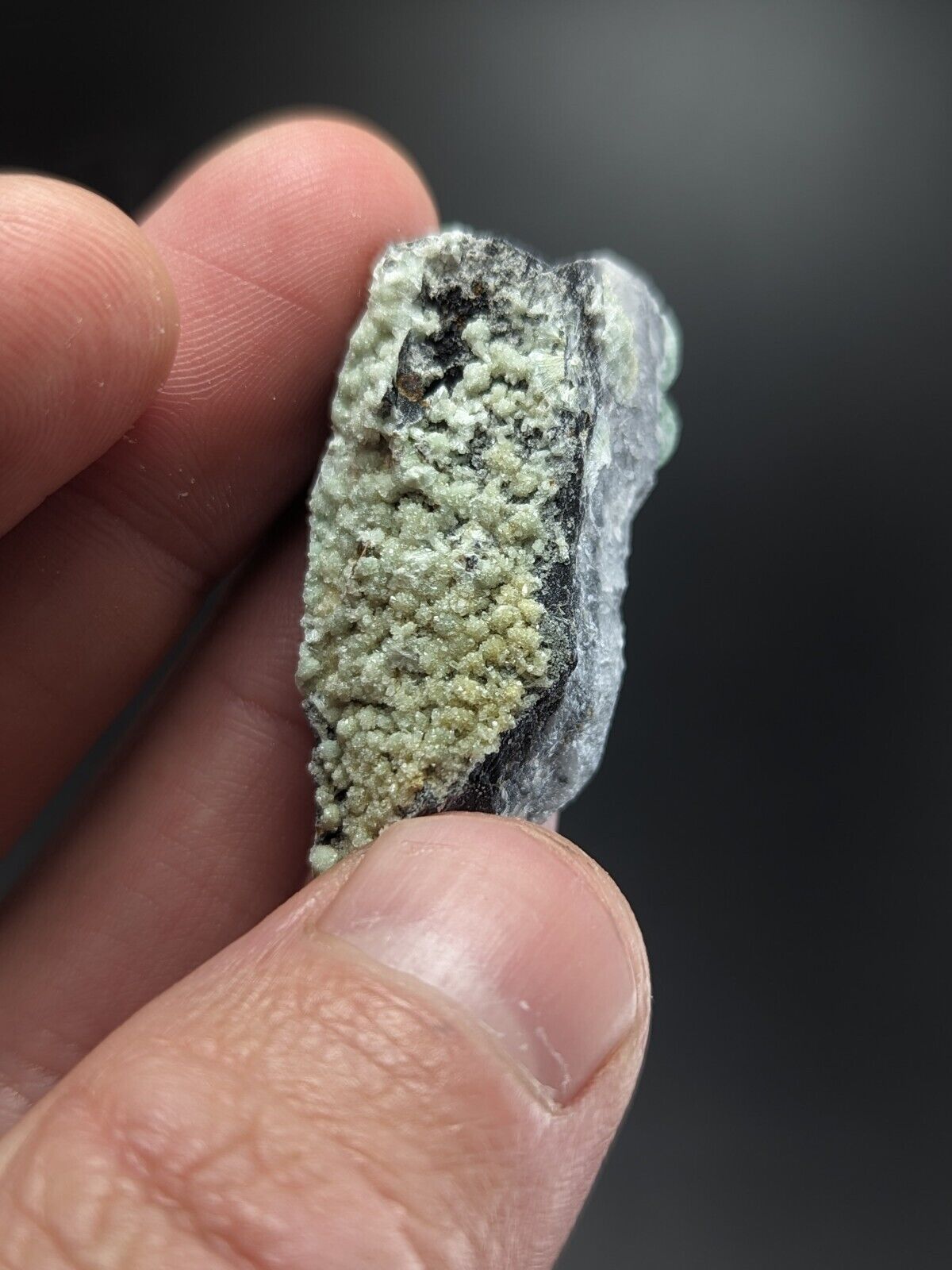 Wavellite on Quartz - Fantastic Old Stock - Mauldin Mountain Arkansas ooak - Collectibles:Rocks Fossils &