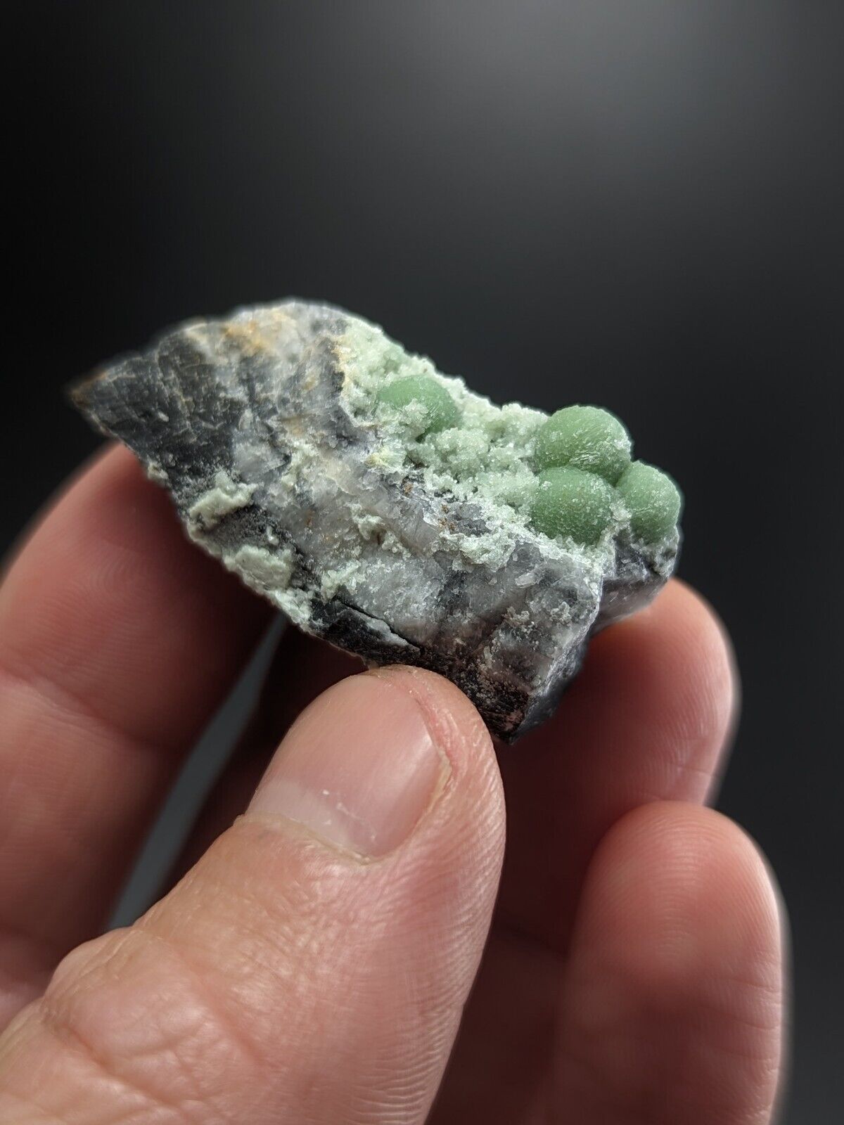Wavellite on Quartz - Fantastic Old Stock - Mauldin Mountain Arkansas ooak - Collectibles:Rocks Fossils &