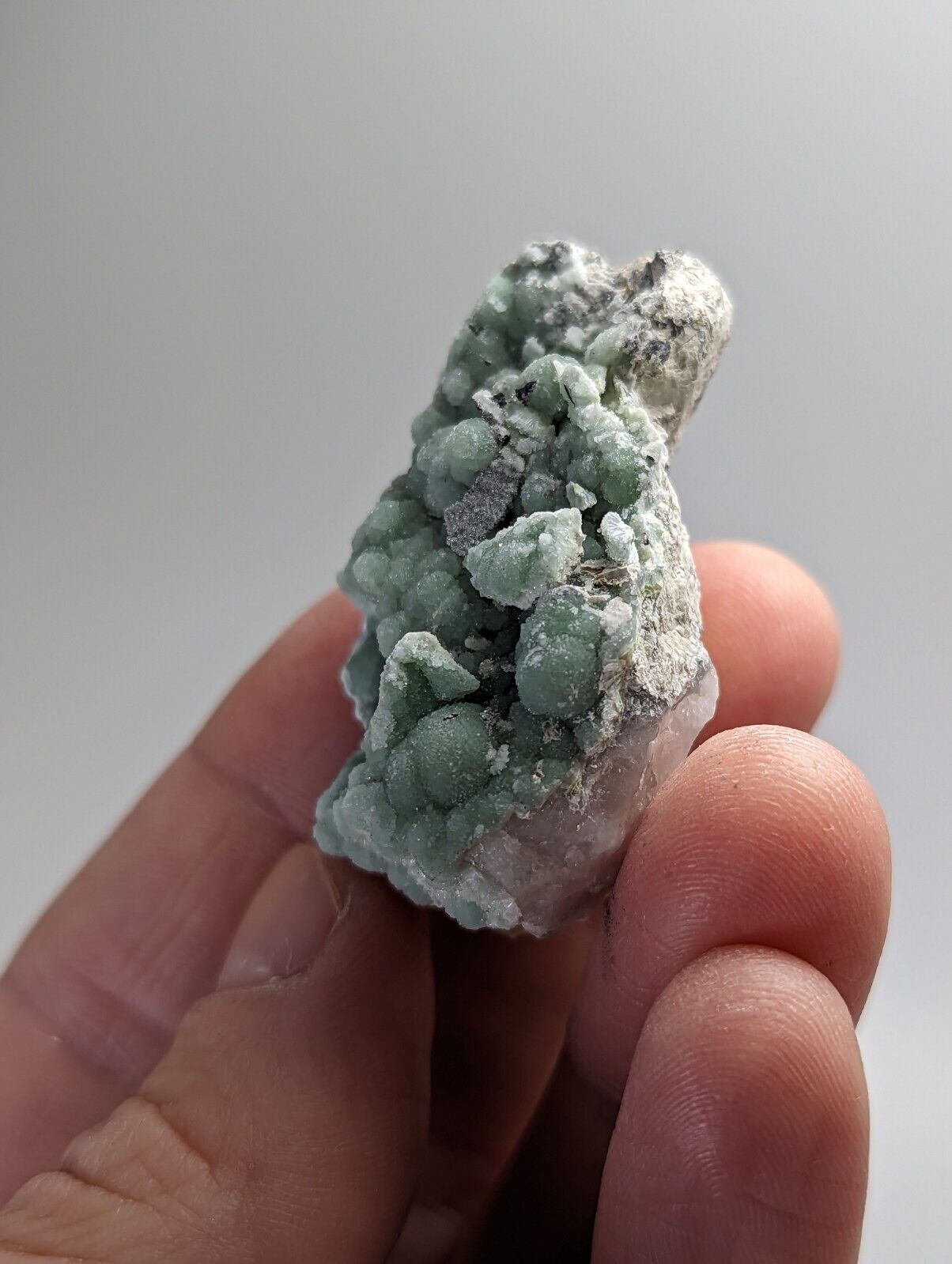 Wavellite on Quartz - Mauldin Mountain Montgomery County Arkansas - Collectibles:Rocks Fossils & Minerals:Crystals