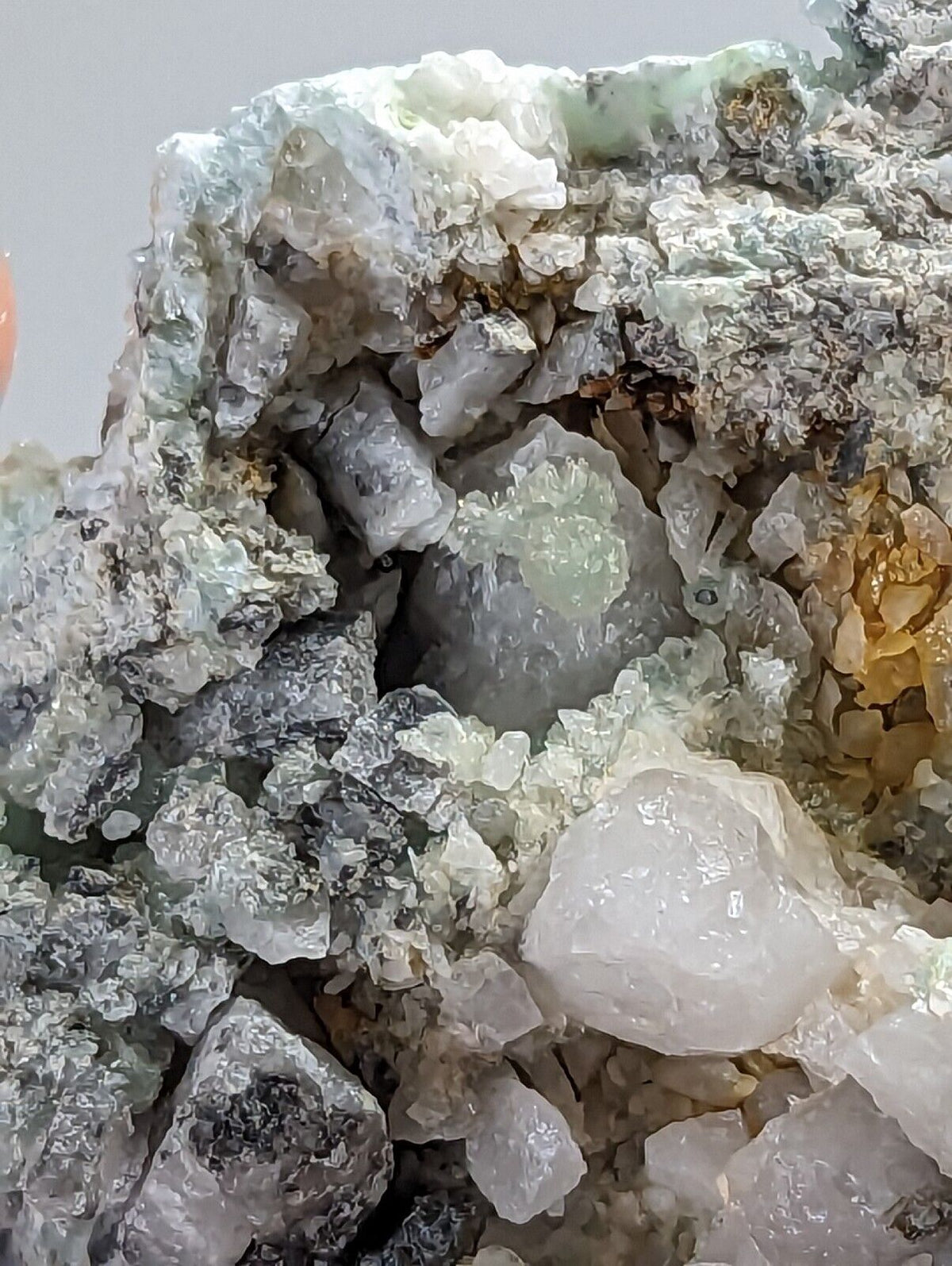 Wavellite on Quartz - Mauldin Mountain Montgomery County Arkansas - Collectibles:Rocks Fossils & Minerals:Crystals