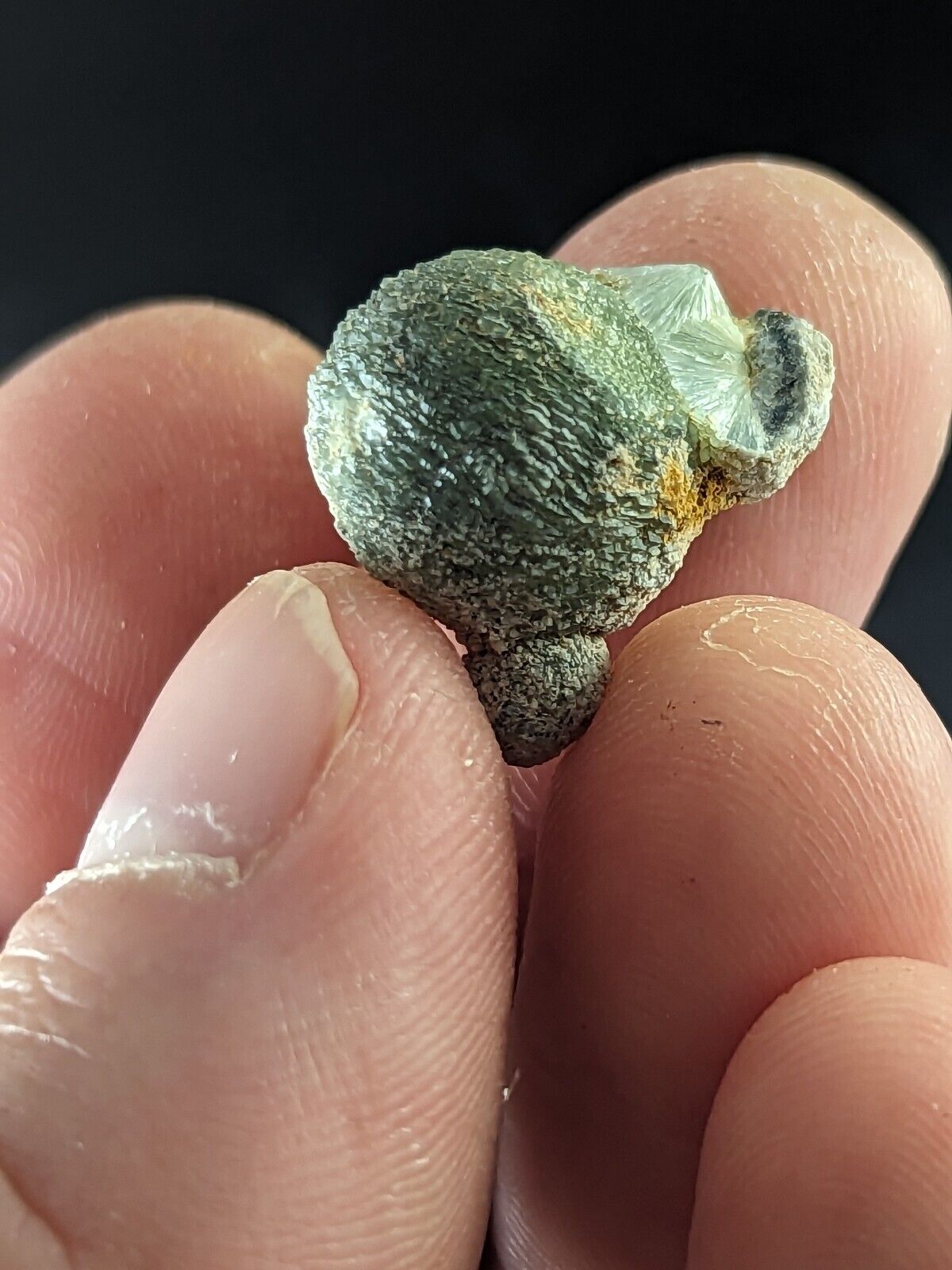 Wavellite Sphere! - Fantastic Old Stock - Mauldin Mountain Arkansas ooak - Collectibles:Rocks Fossils &